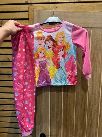 Disney Princess 2 Piece Pyjamas Set 7-8Y NEW