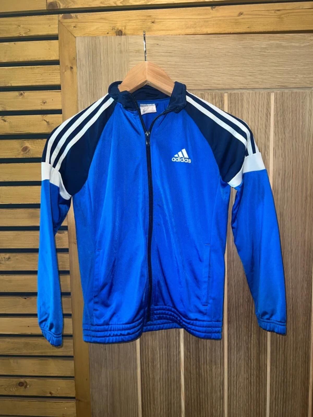 Adidas Vintage 2016 Blue Tracksuit Jacket 9-10Y