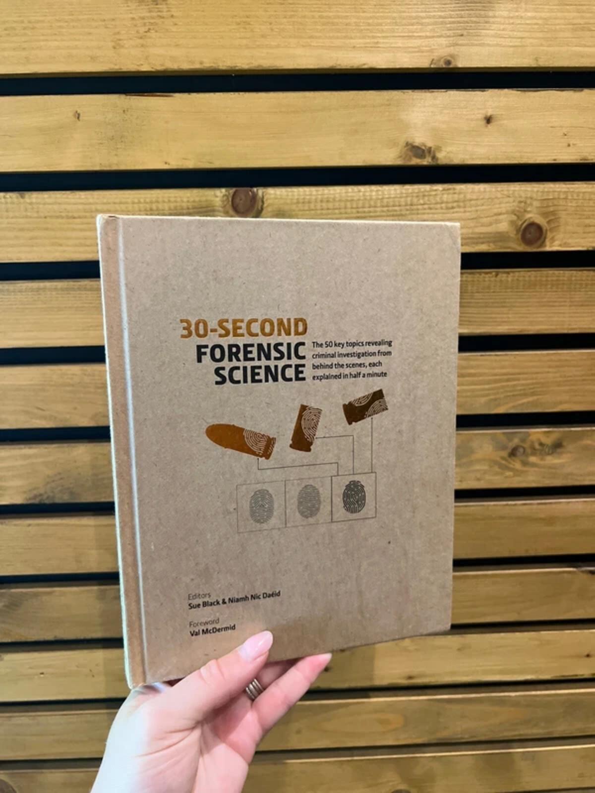 30 Second Forensic Science Book