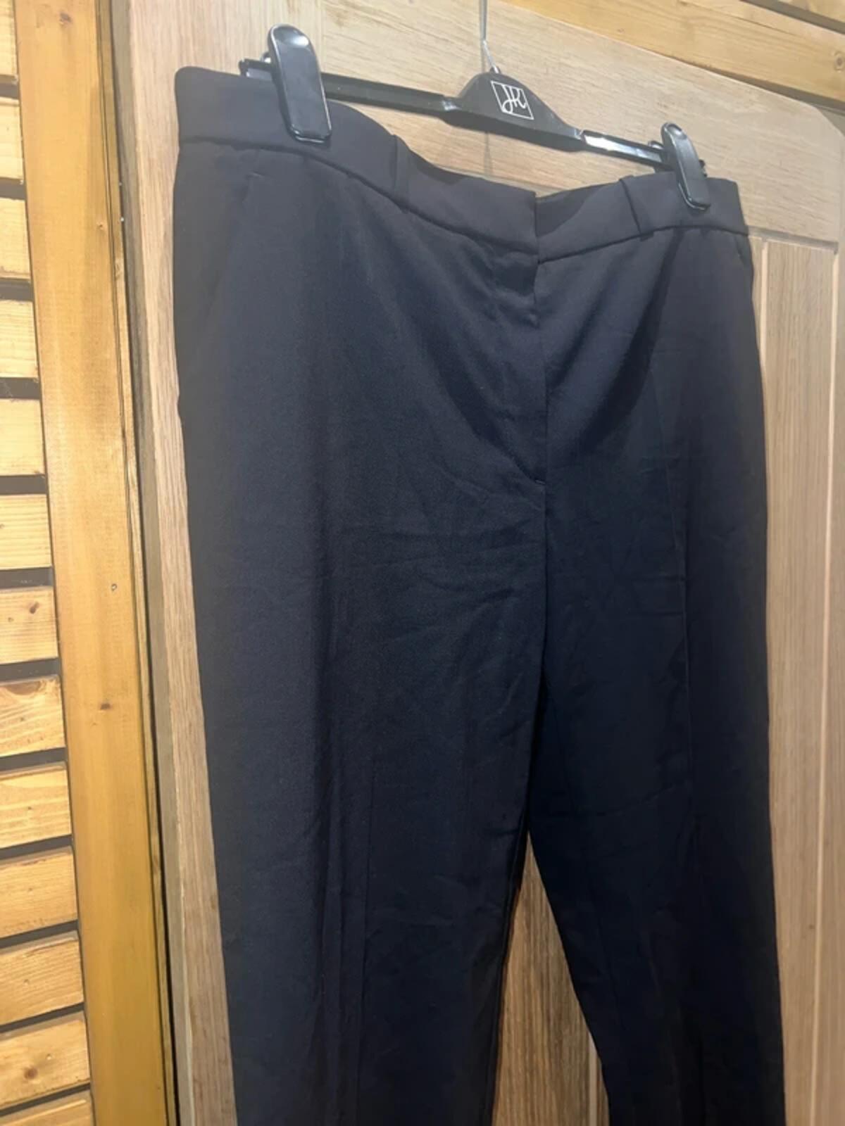 The Row Designer Virgin Wool Tailored Trousers 10