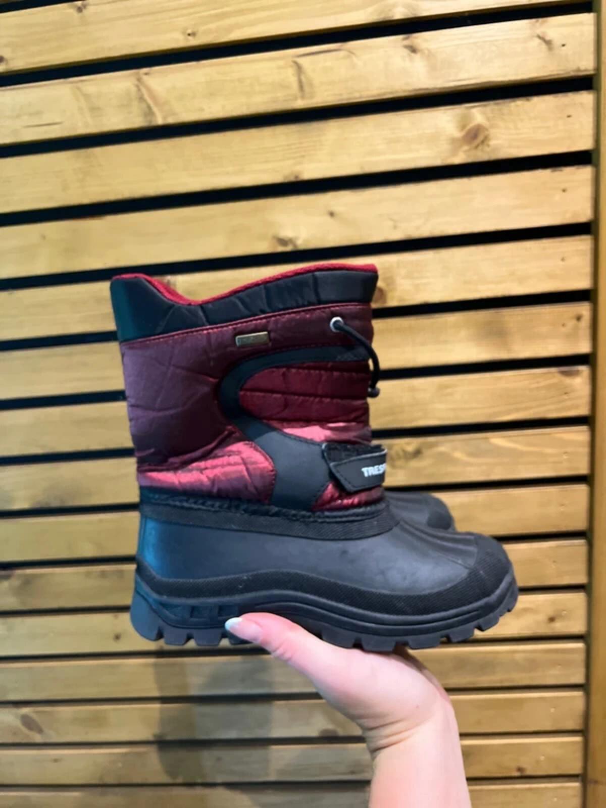 Trespass Waterproof Metallic Winter Snow Boots UK 3