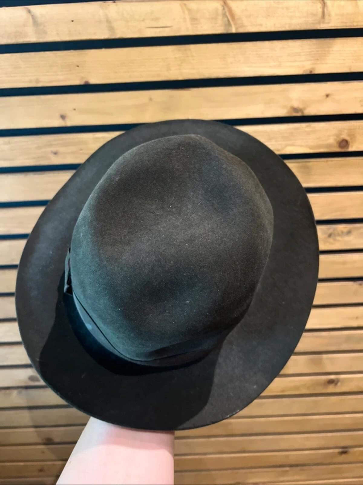 Vintage Lock & Co Hatters The James Khaki Trilby Hat L