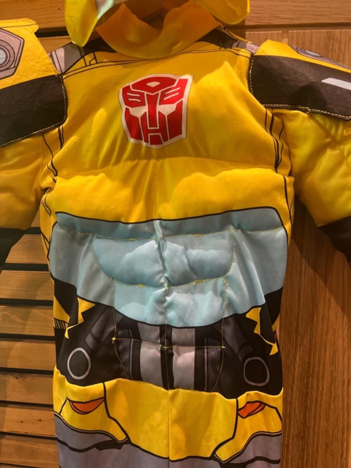 Transformers Hasbro Bumblebee Fancy Dress Costume & Mask 7-8Y