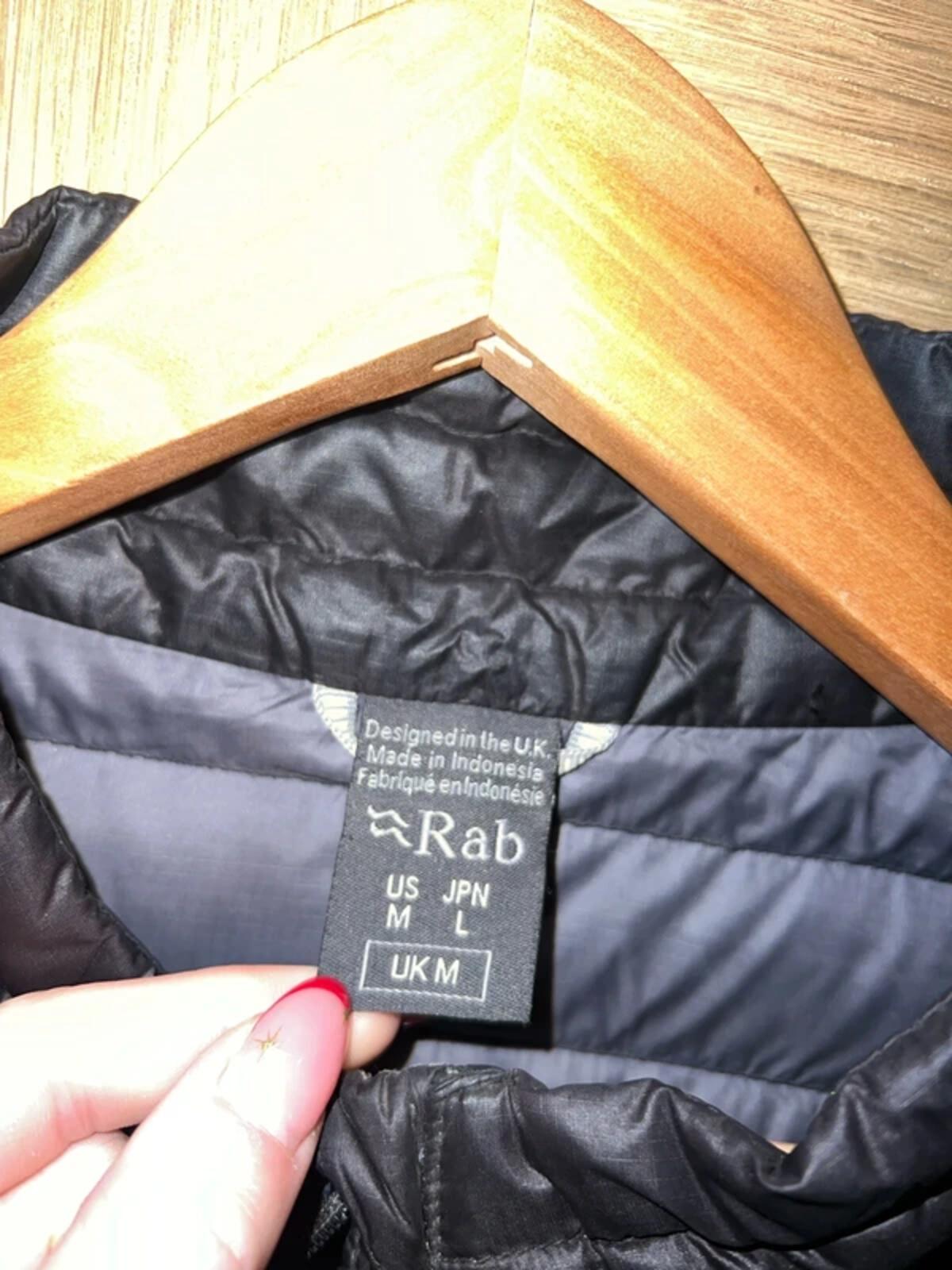 Rab Microlight Down Black Jacket M