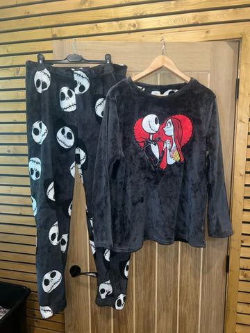 Disney Villains Nightmare Before Christmas Lounge Pyjama Set L