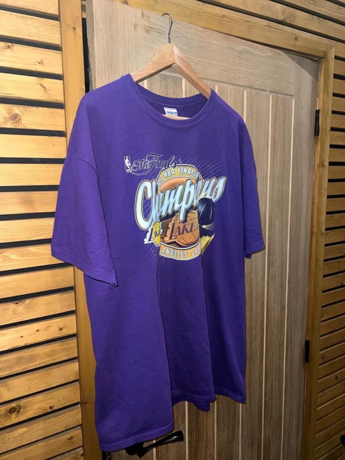 Vintage LA Lakers Purple T-Shirt XL