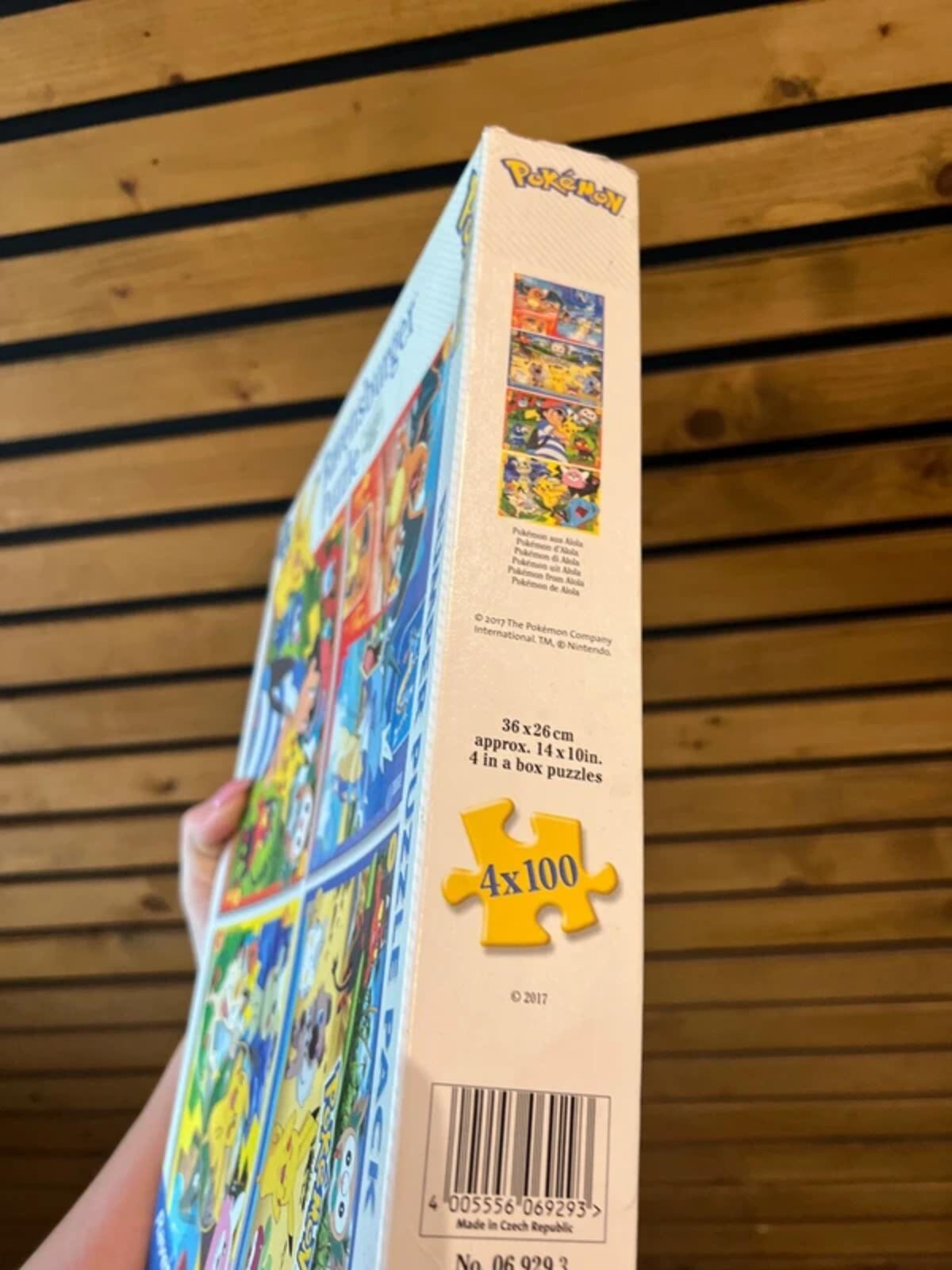 Pokemon 4 x 100 Piece Jigsaw Puzzles