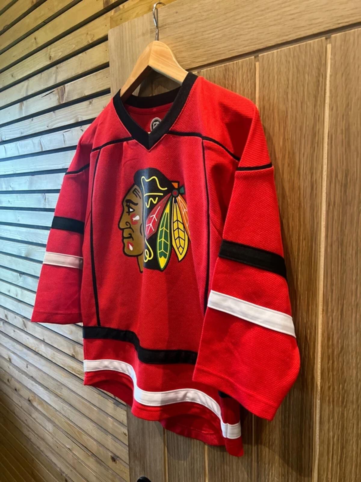 NHL Chicago Blackhawks #88 Kane Red Jersey L