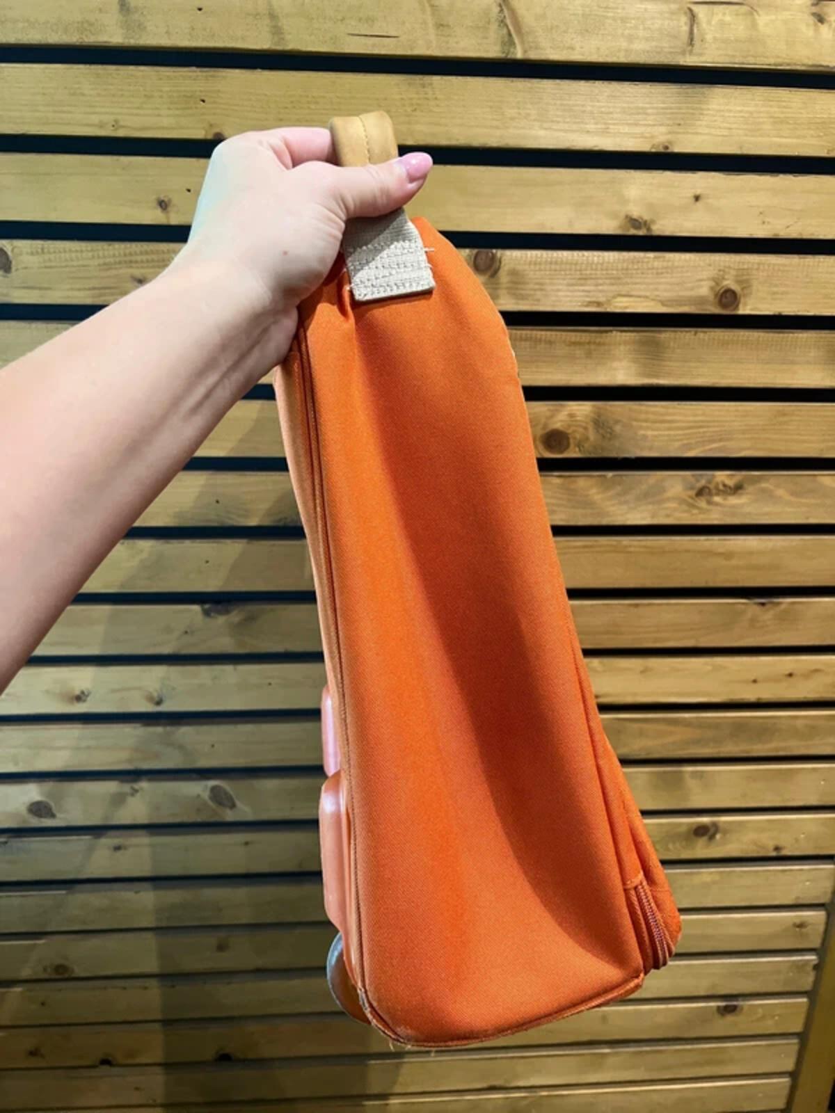 Timberland Vintage Burnt Orange Small Roller Luggage Bag