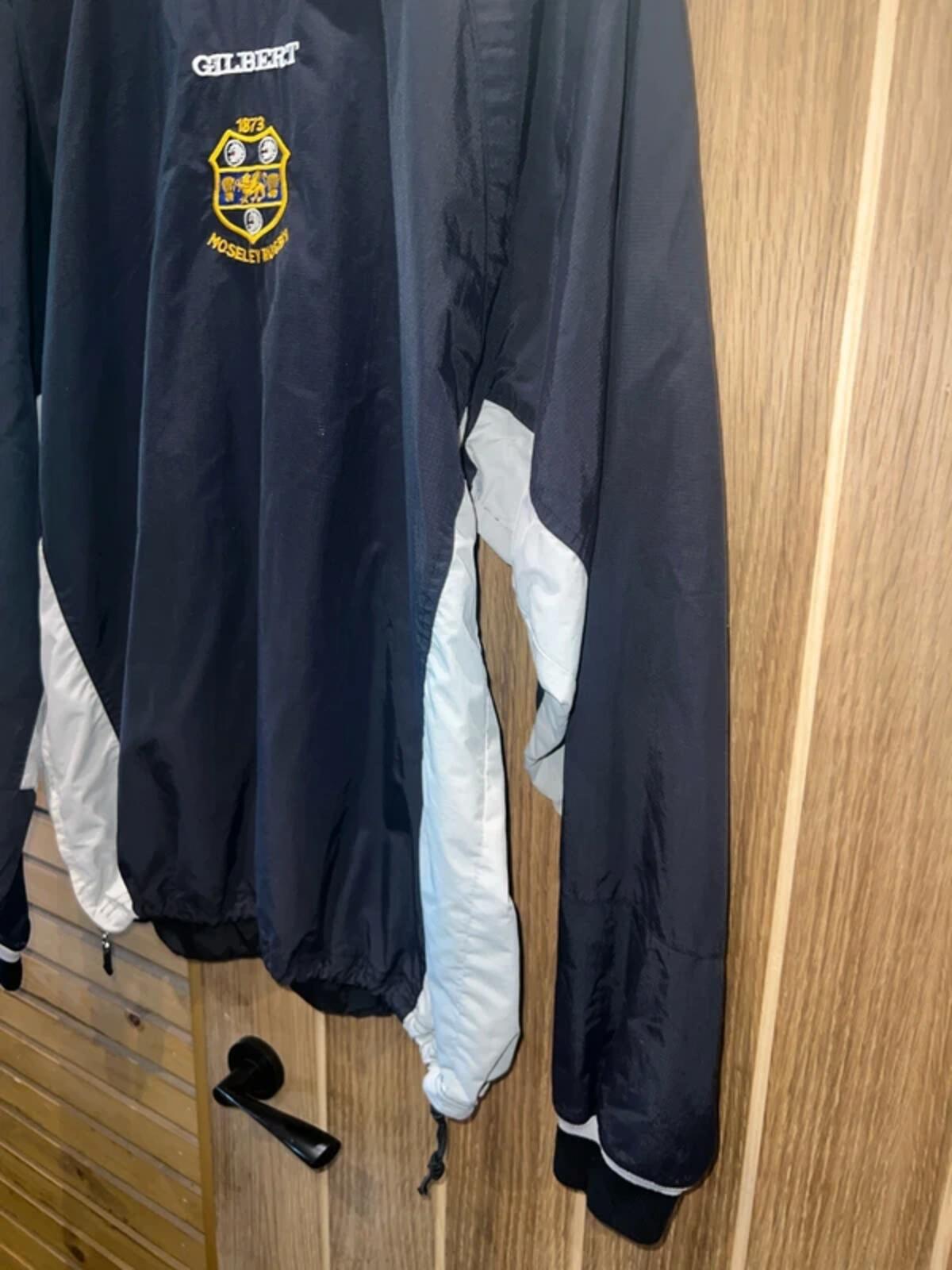 Vintage 1990’s Gilbert Moseley Rugby Windbreaker Training Top XL