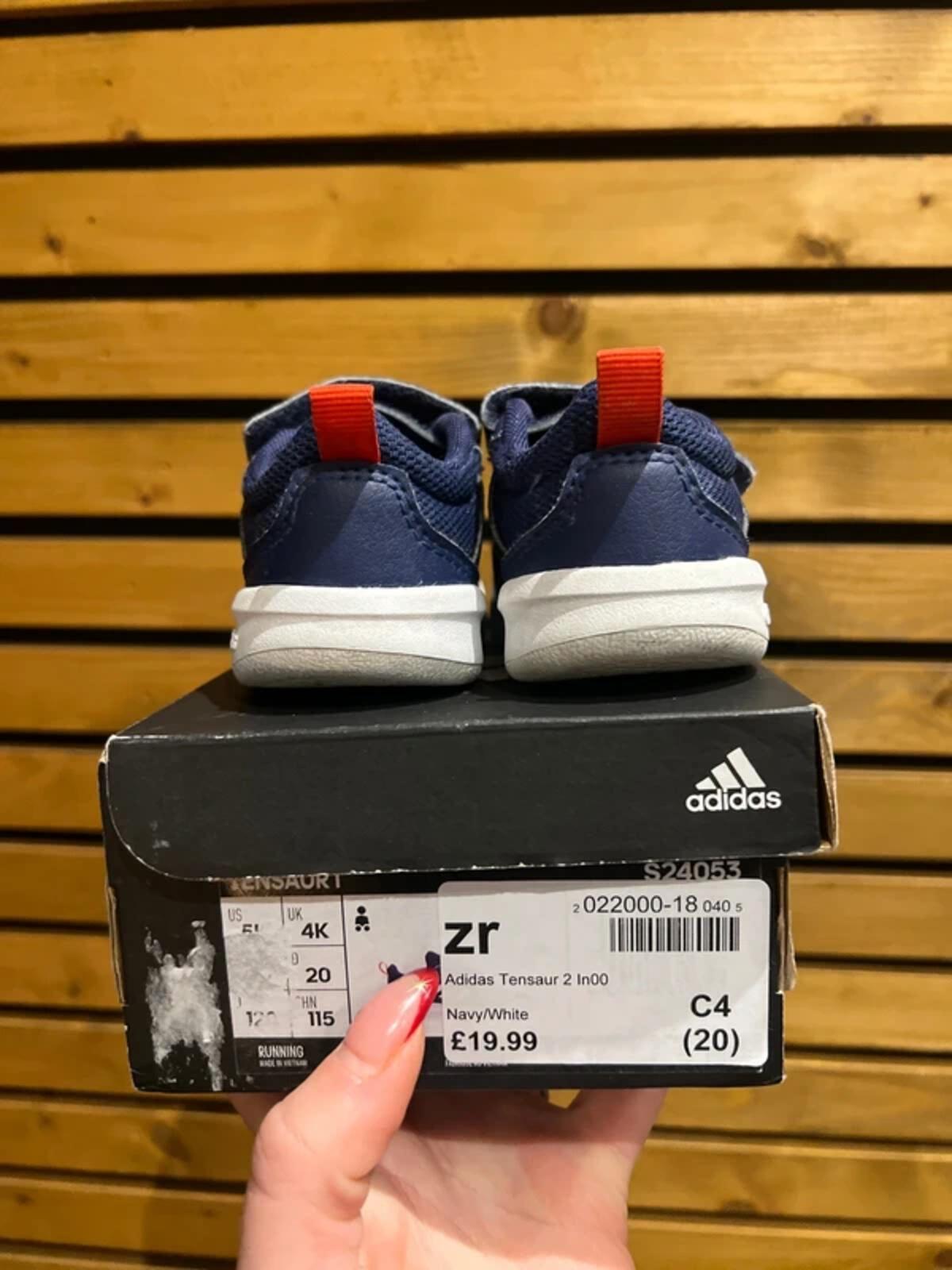 Adidas Tensaur 2 Navy Trainers UK4K