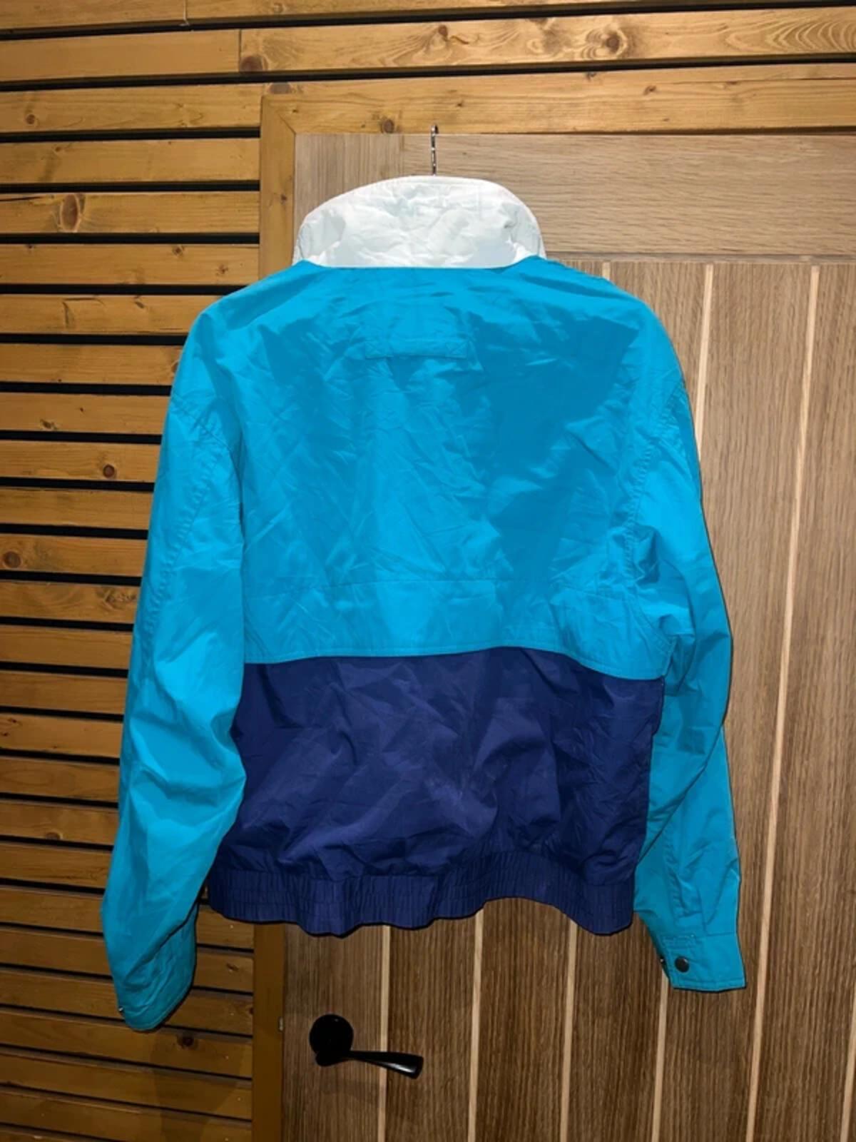 Vintage Towncraft Block Colour 1/4 Zip Windbreaker M