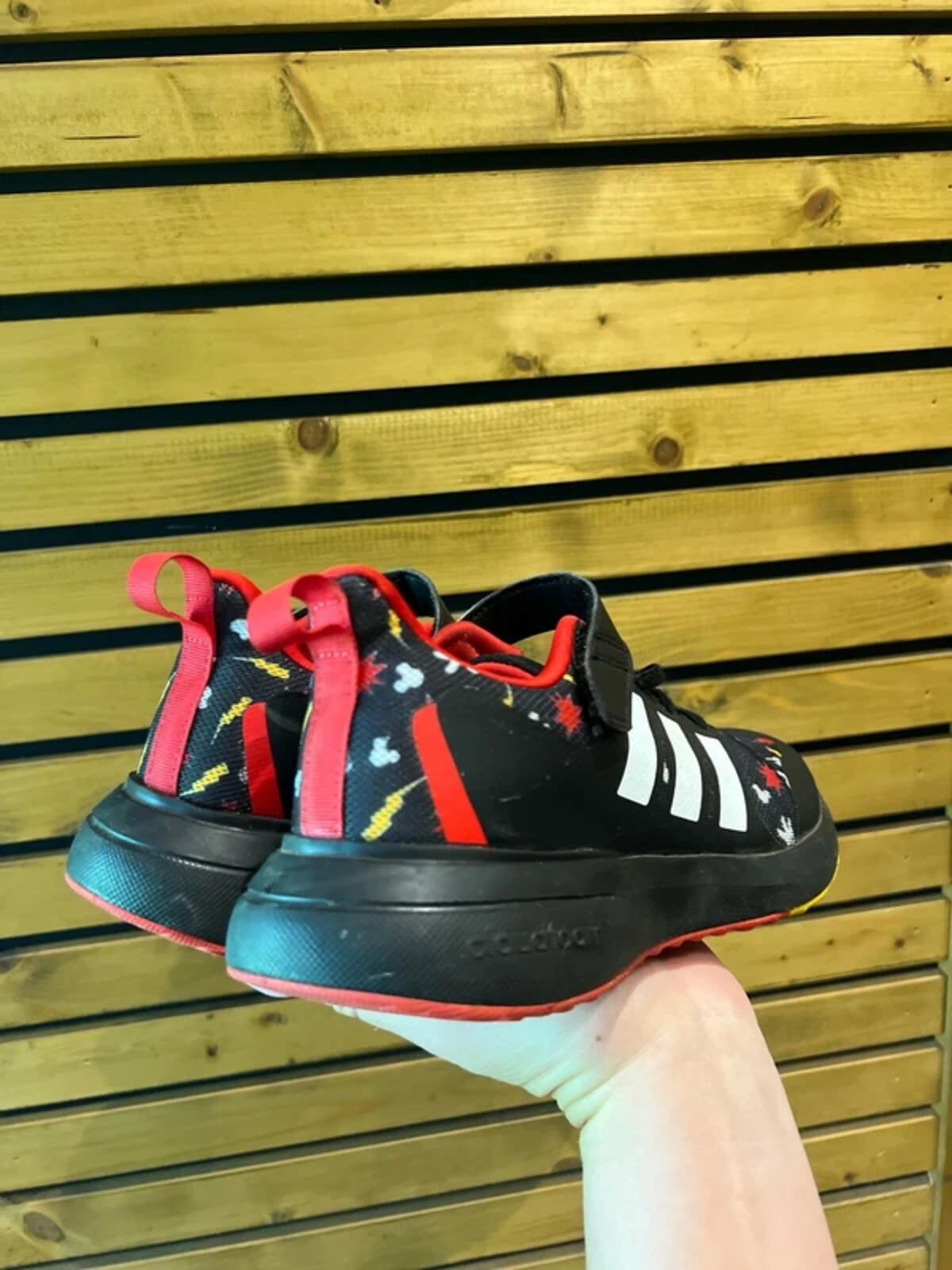 Adidas x Disney FortaRun Black Trainers UK5