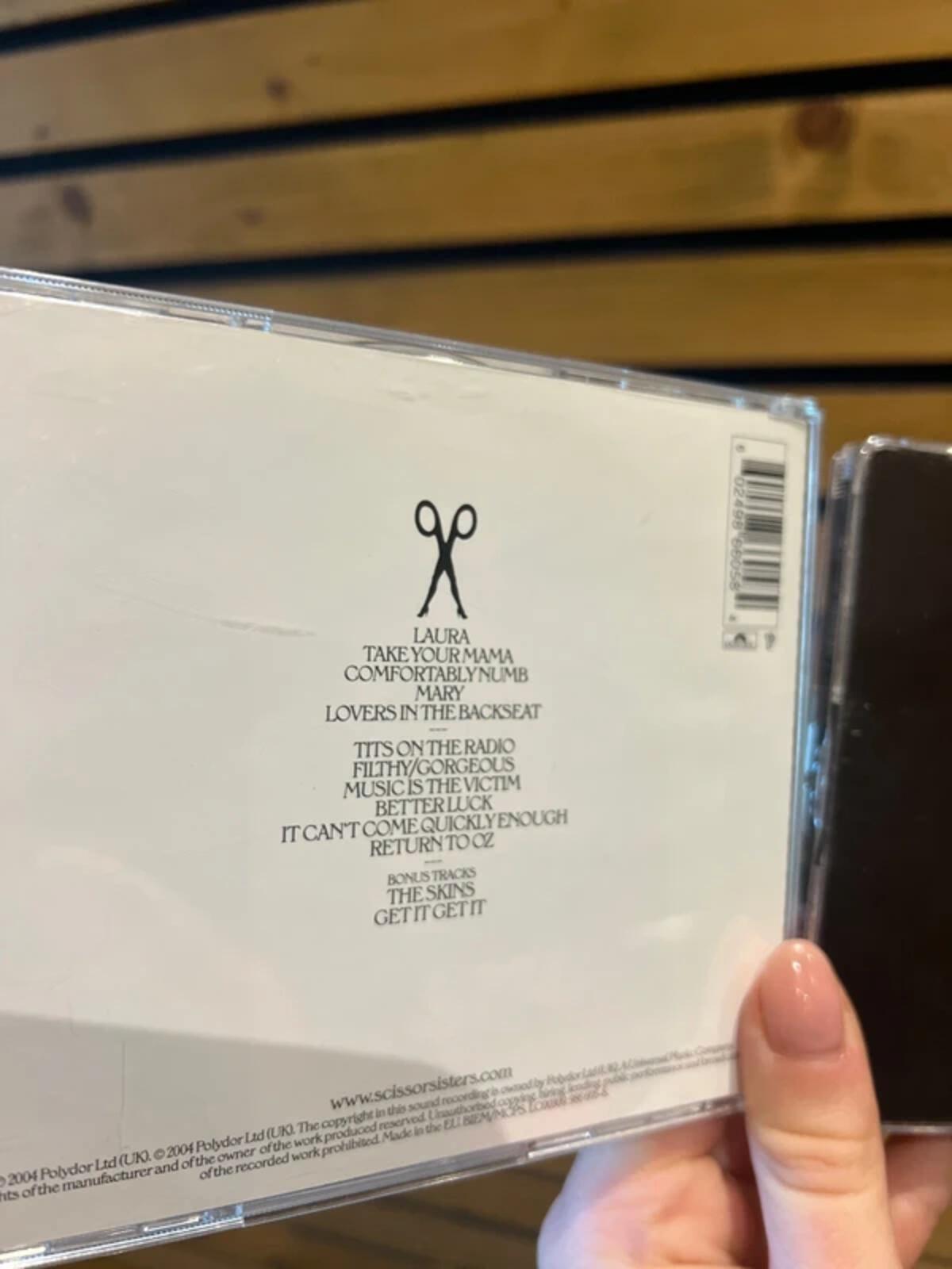 Scissor Sisters Ta Dah Vintage 2004/2006 CD Bundle (2)