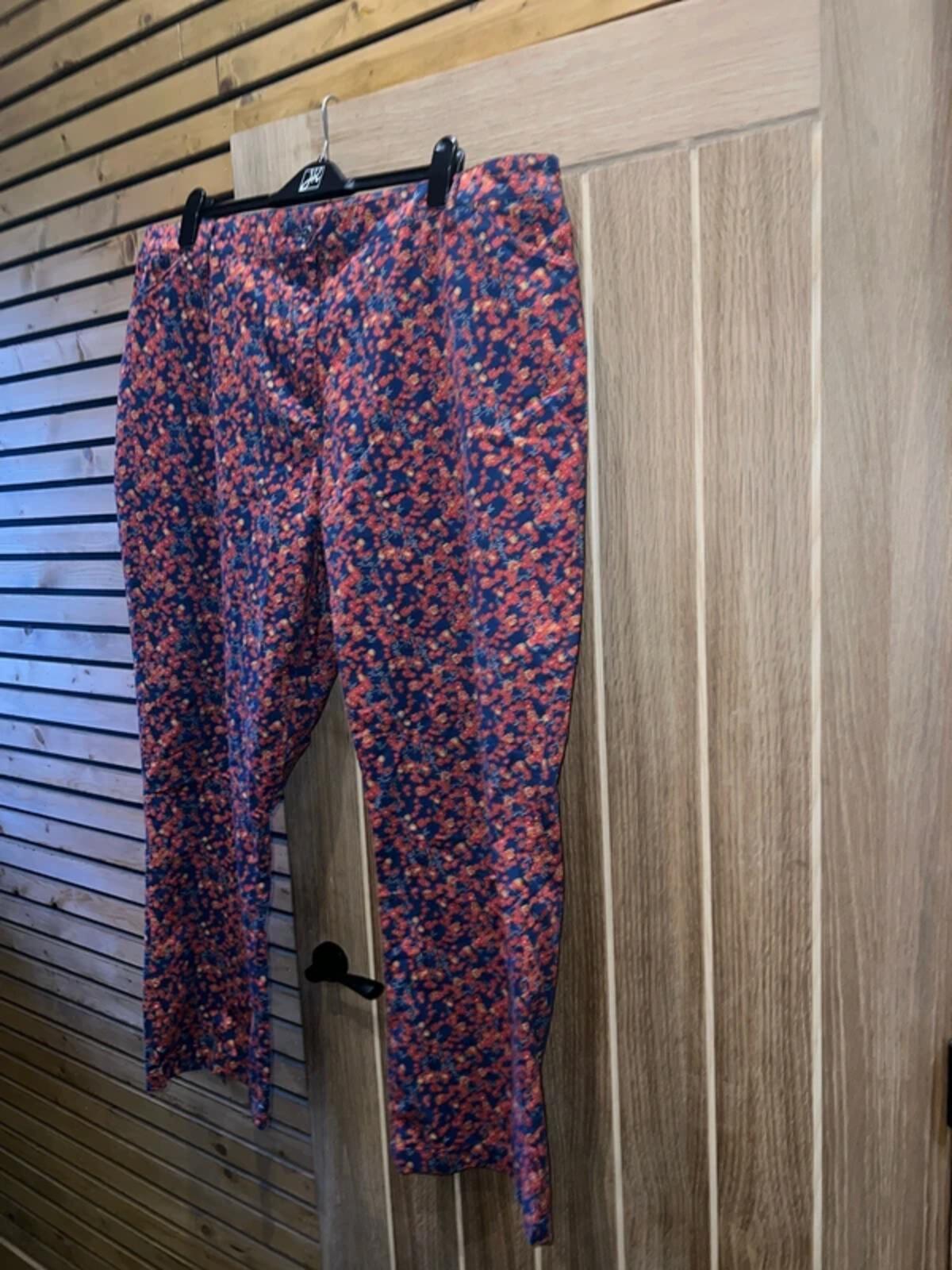 Cotton Traders Ditsy Floral Print Trousers 24