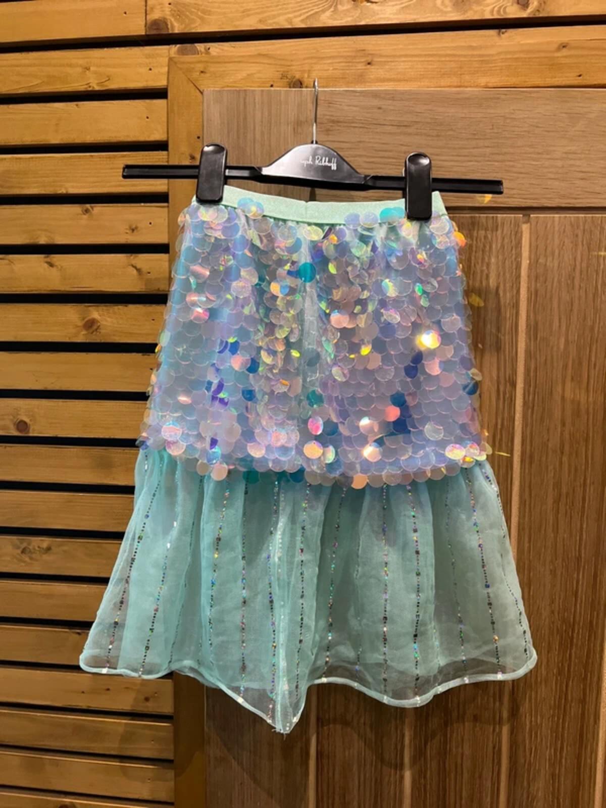 Claire’s Mermaid Fancy Dress Skirt OS