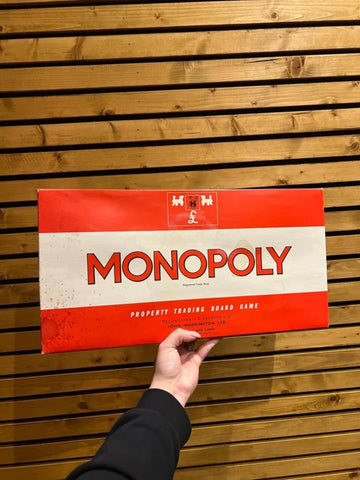 Vintage 1972 Monopoly John Waddington Board Game