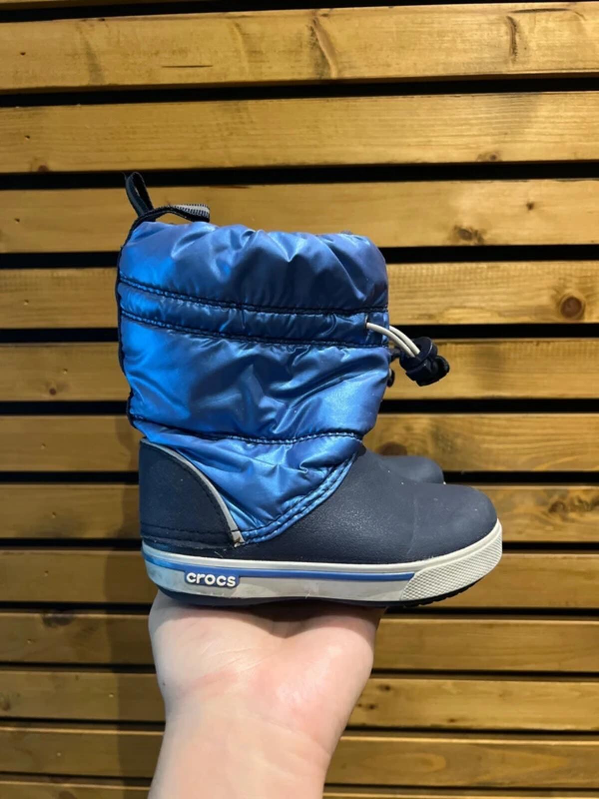 Crocs Crocband Gust Blue Snow Boots UK7