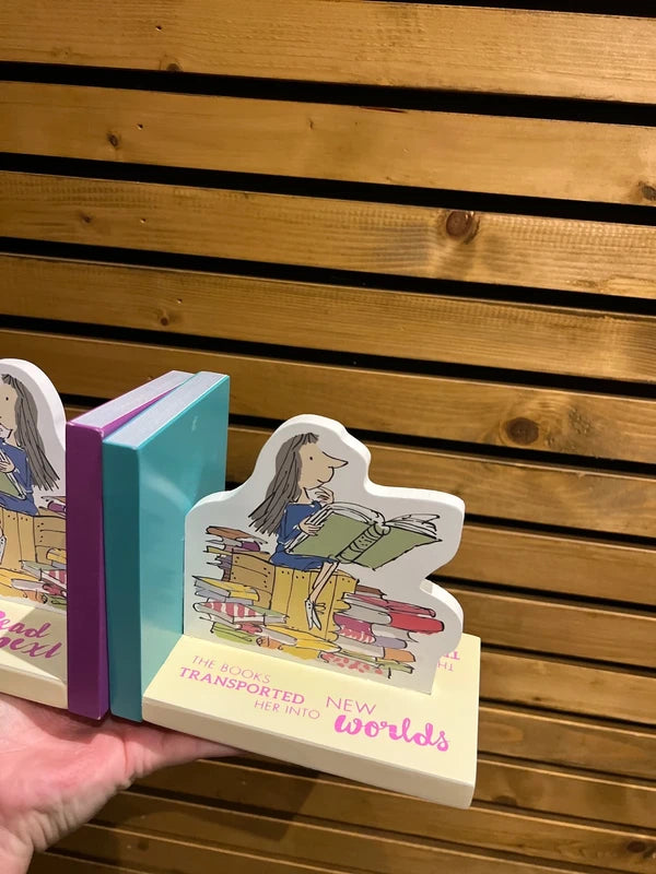 Matilda Roald Dahl Bookends Pair