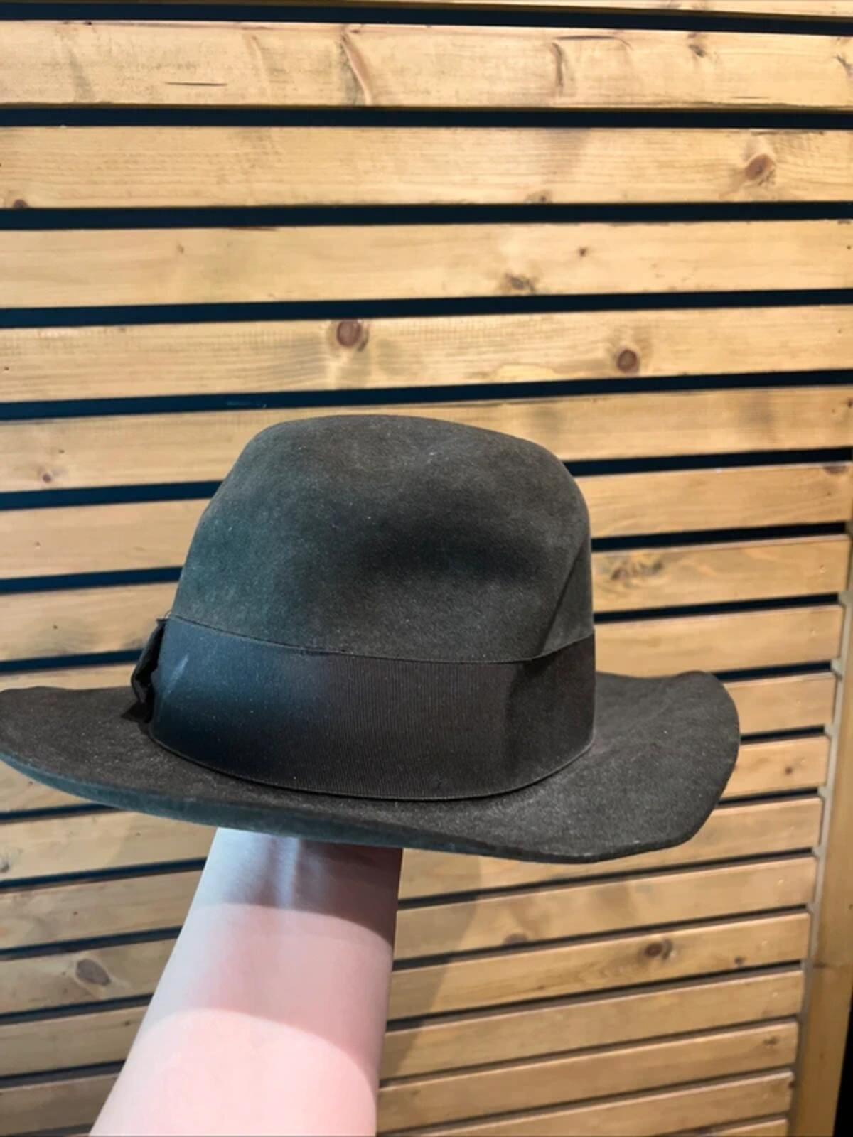Vintage Lock & Co Hatters The James Khaki Trilby Hat L