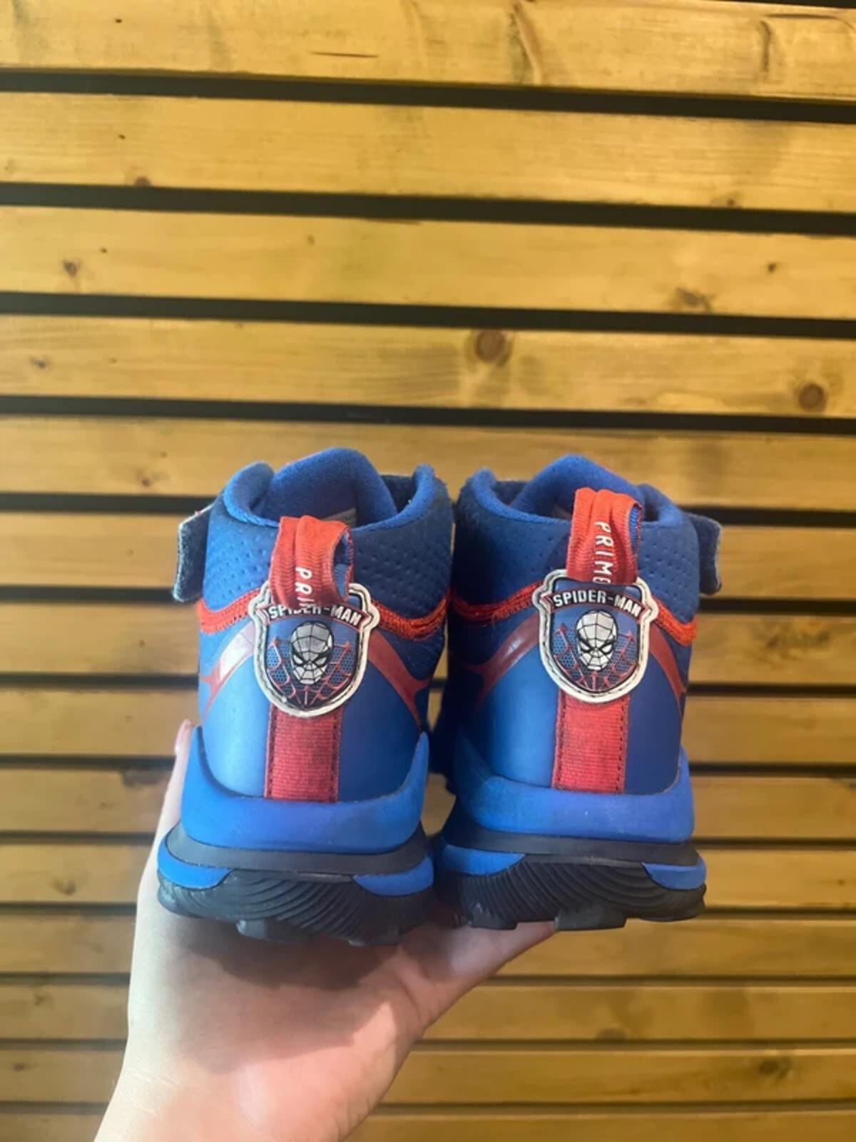 Adidas Marvel Spiderman Fortarun Mid Trainers UK1.5