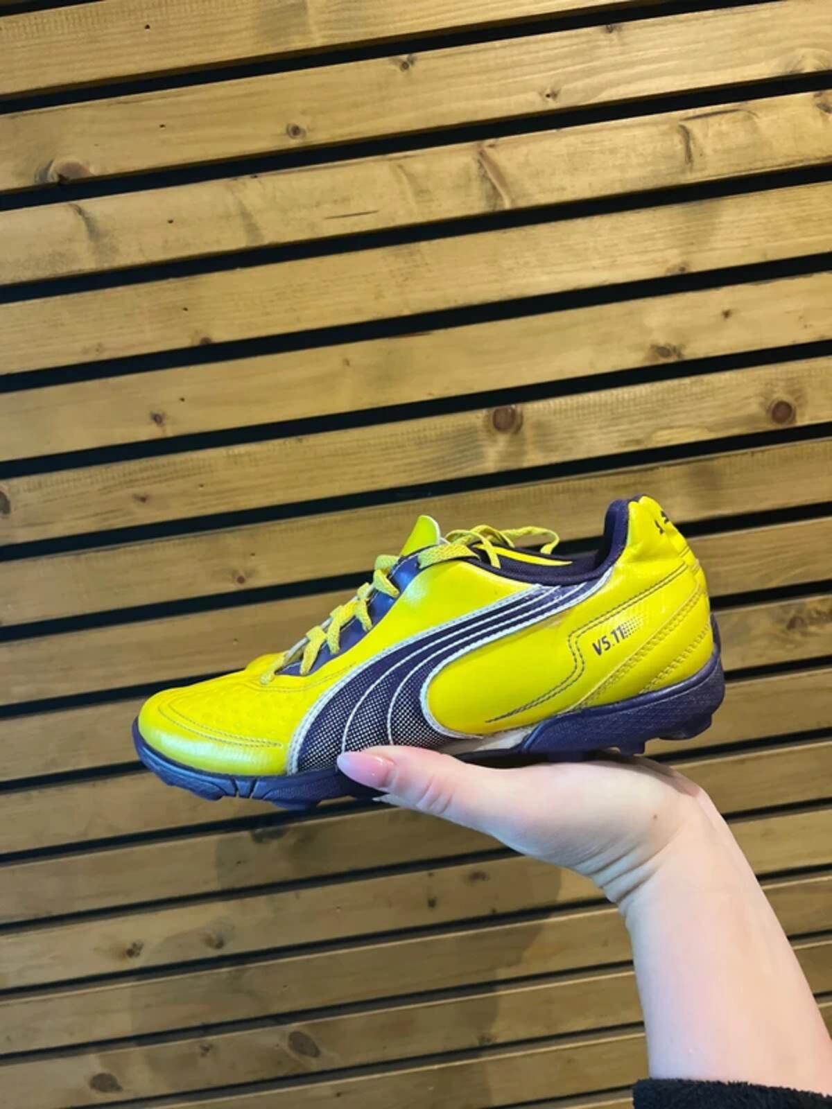 Puma Velocity V5.11 Yellow TF Football Boots UK5