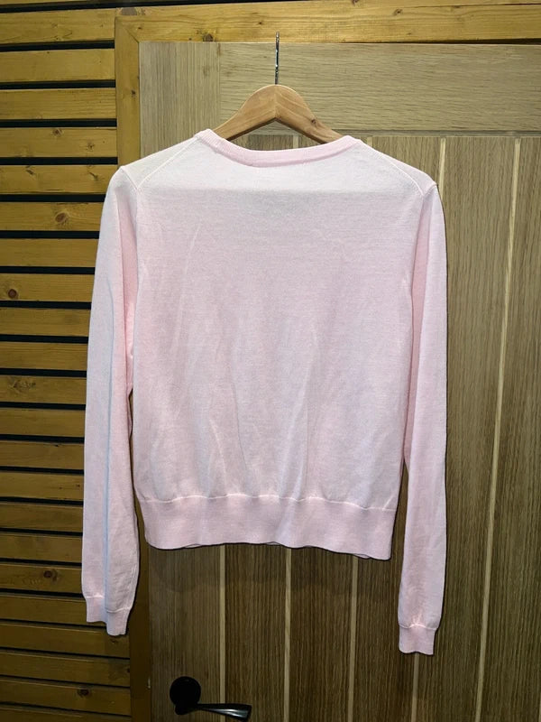 Giambattista Valli x H&M Pink Merino Wool Jumper NEW