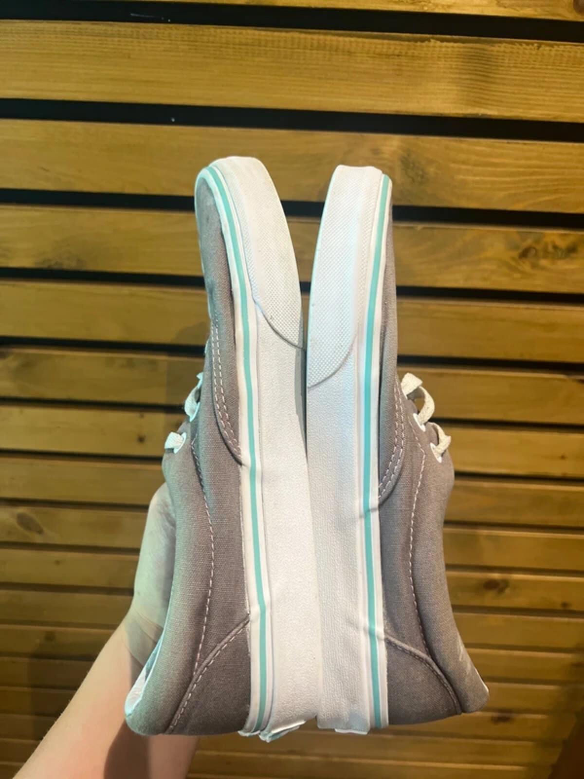 Vans Grey Canvas Trainers UK5