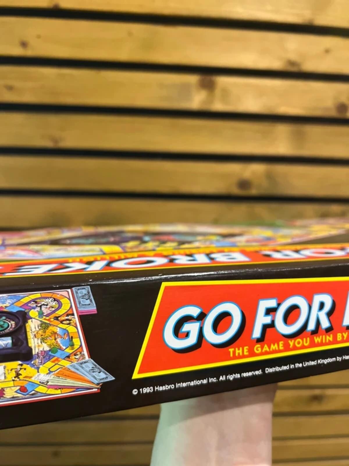 Vintage 1993 Go For Broke Board Game