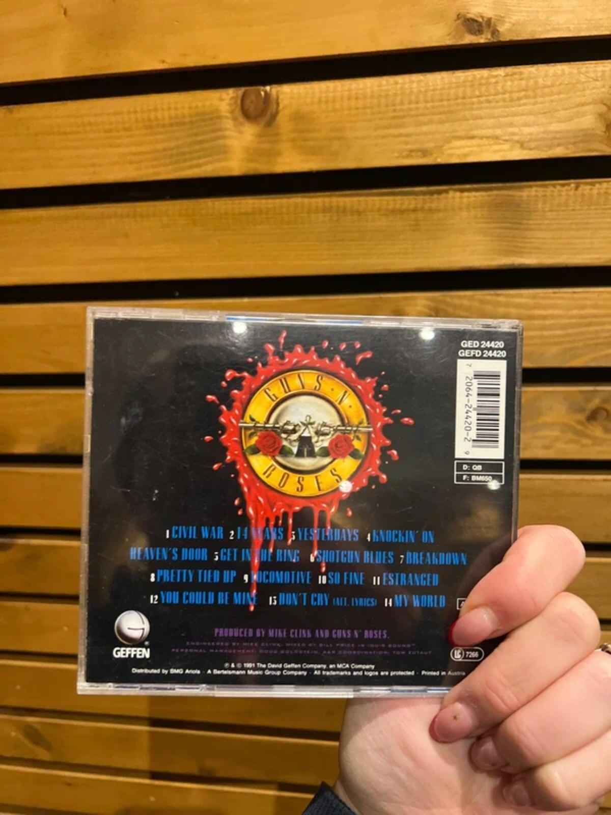 Vintage 1991 Guns N’ Roses Use Your Illusion II Second CD