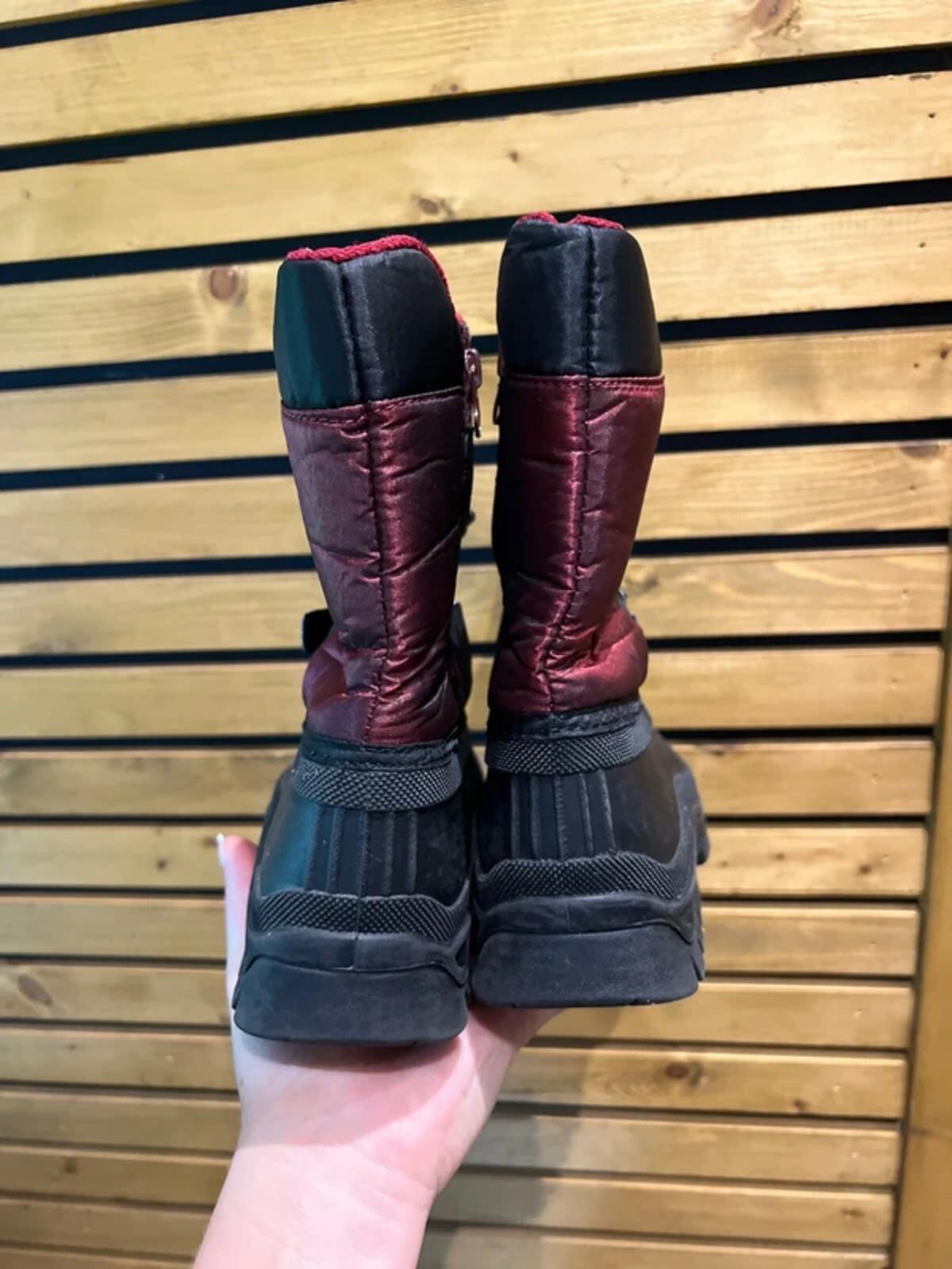 Trespass Waterproof Metallic Winter Snow Boots UK 3