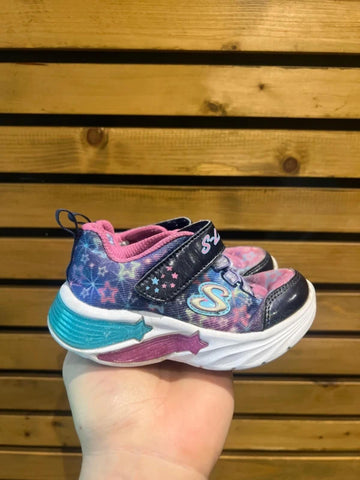 Skechers S Lights Galaxy Light Up Trainers UK5