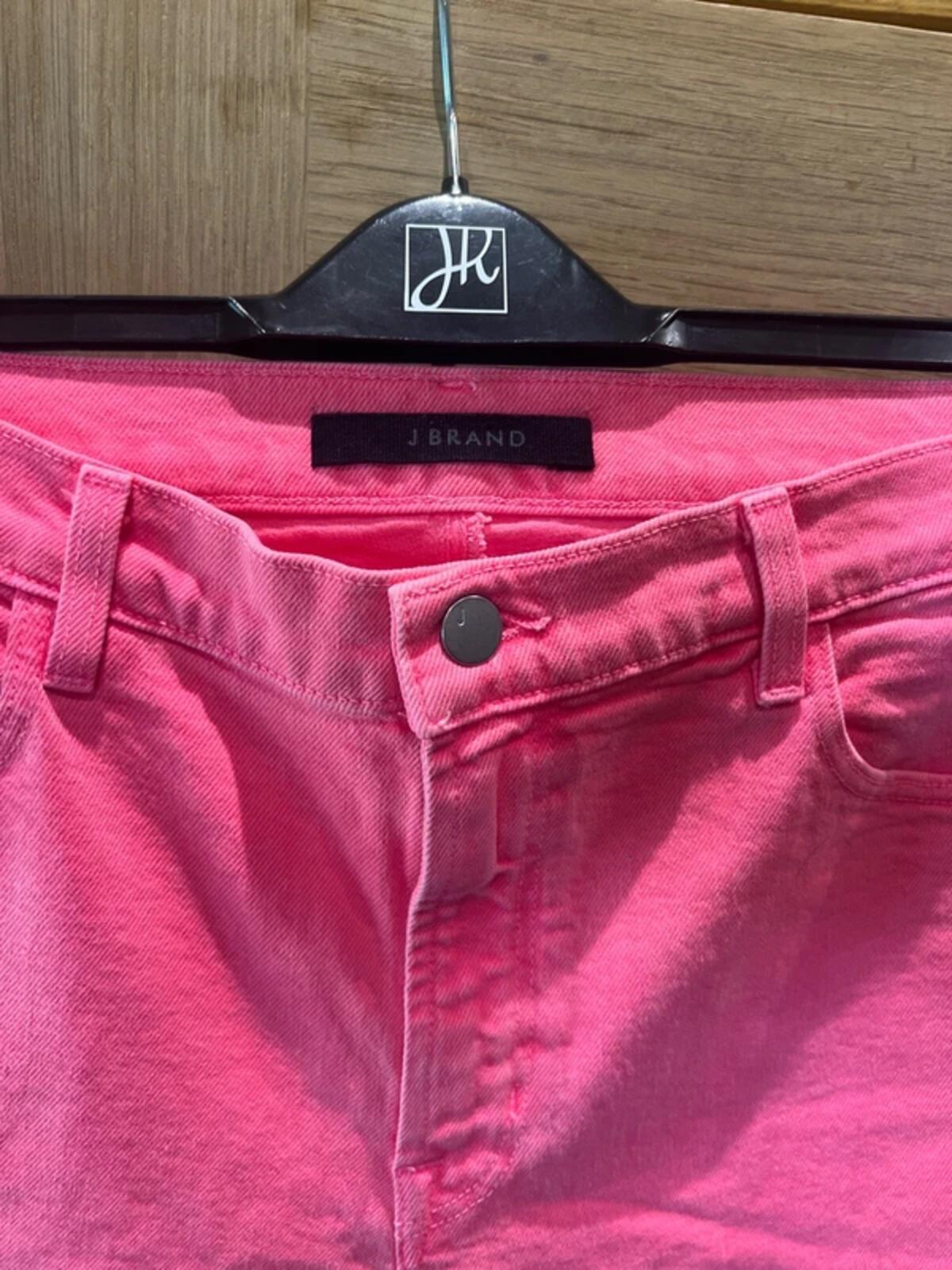 J Brand Designer Pink Straight Leg Denim Jeans EU32