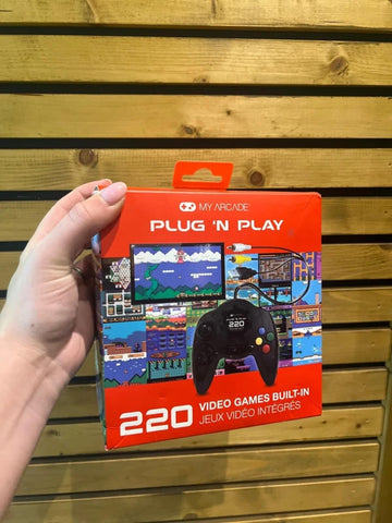 My Arcade Retro Plug N Play 220 TV Video Games