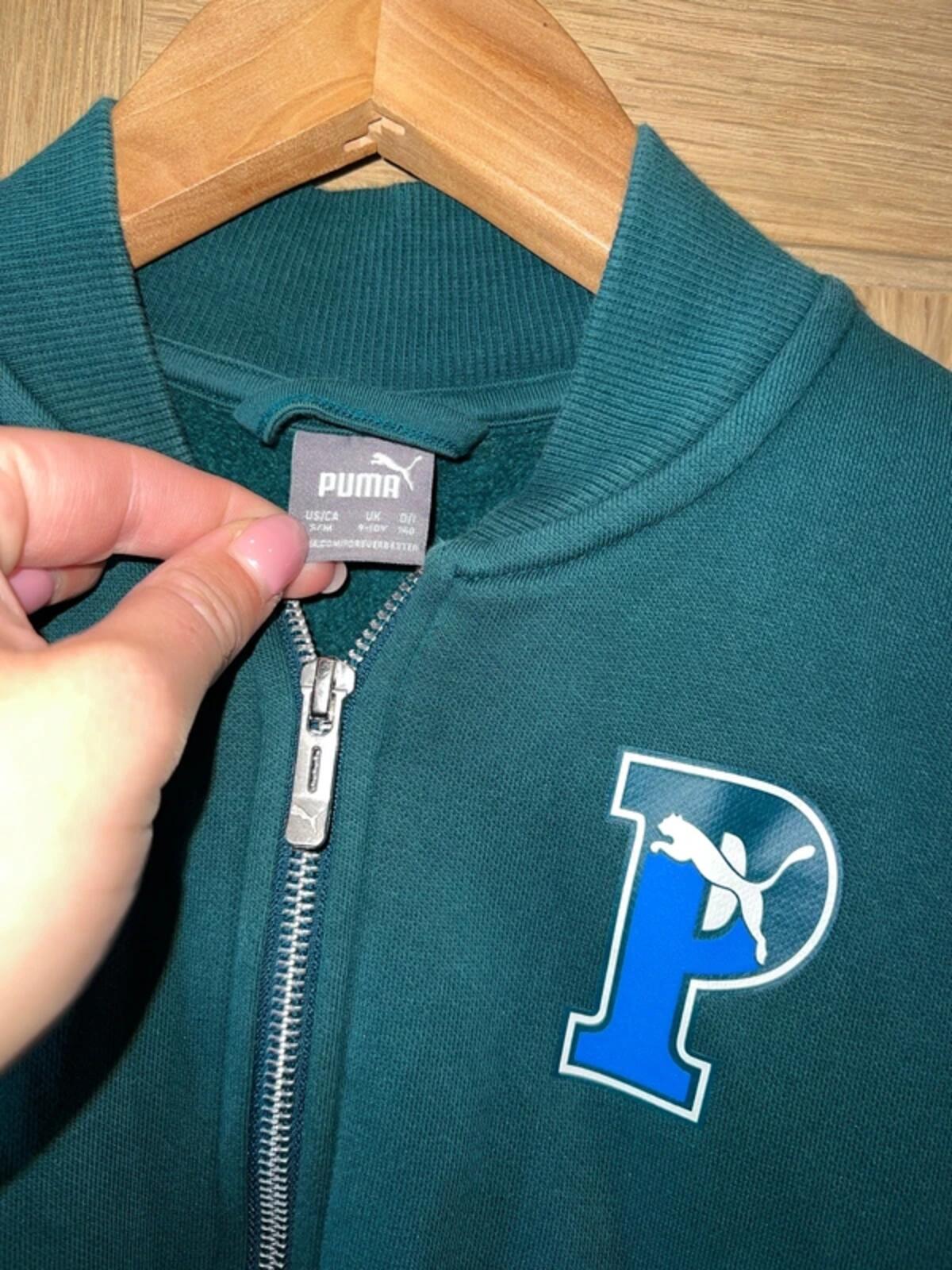 Puma Squad Z Bomber Varsity Jacket 9-10Y