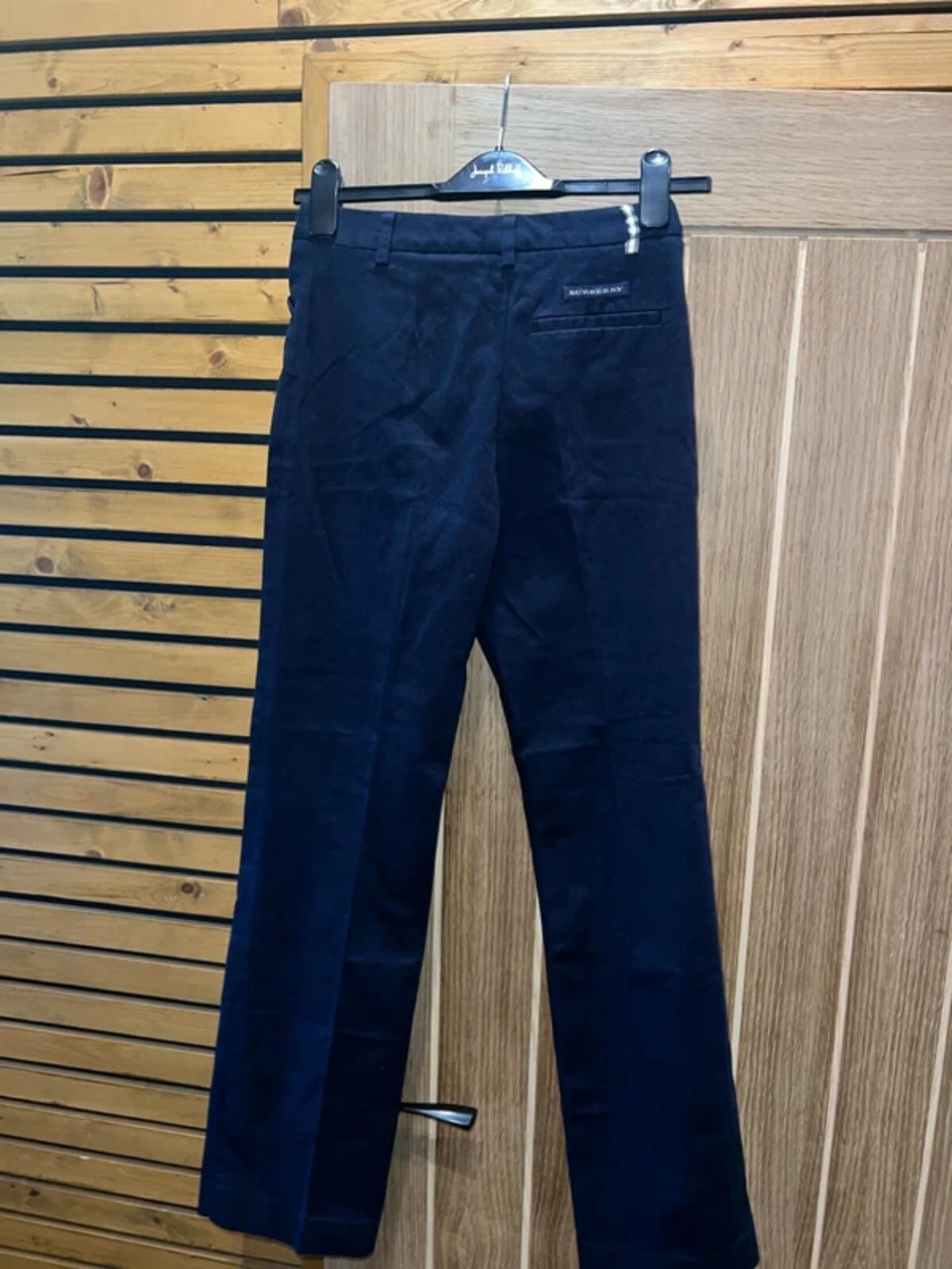Burberry Golf Navy Cotton Trousers 6