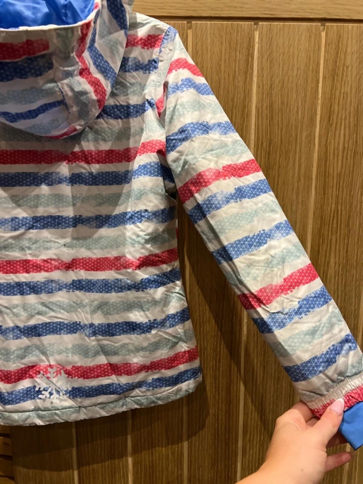 Crivit Striped Ski & Snowboard Jacket 11-12Y