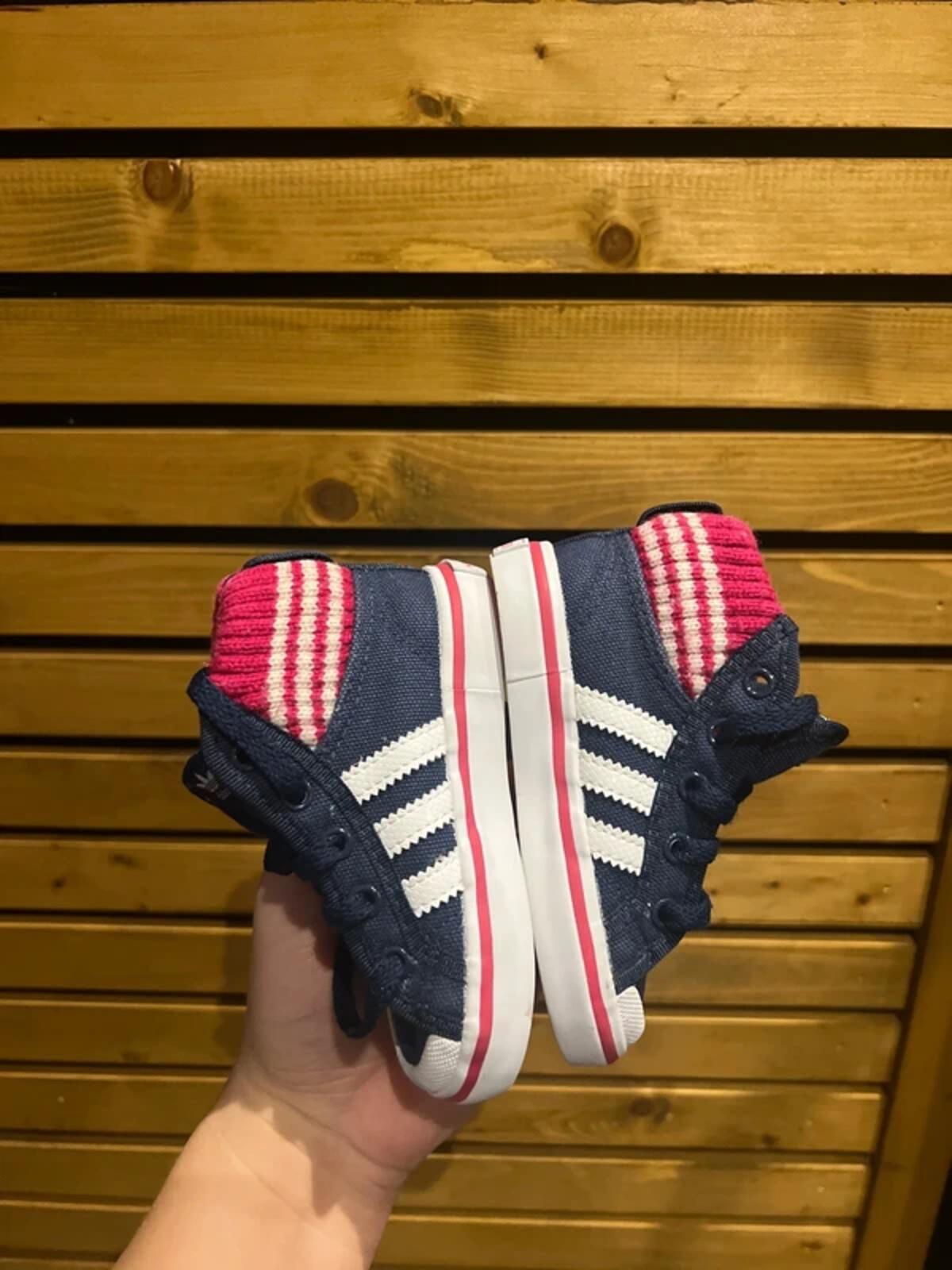 Adidas Originals Nizza Navy Trainers UK 4K
