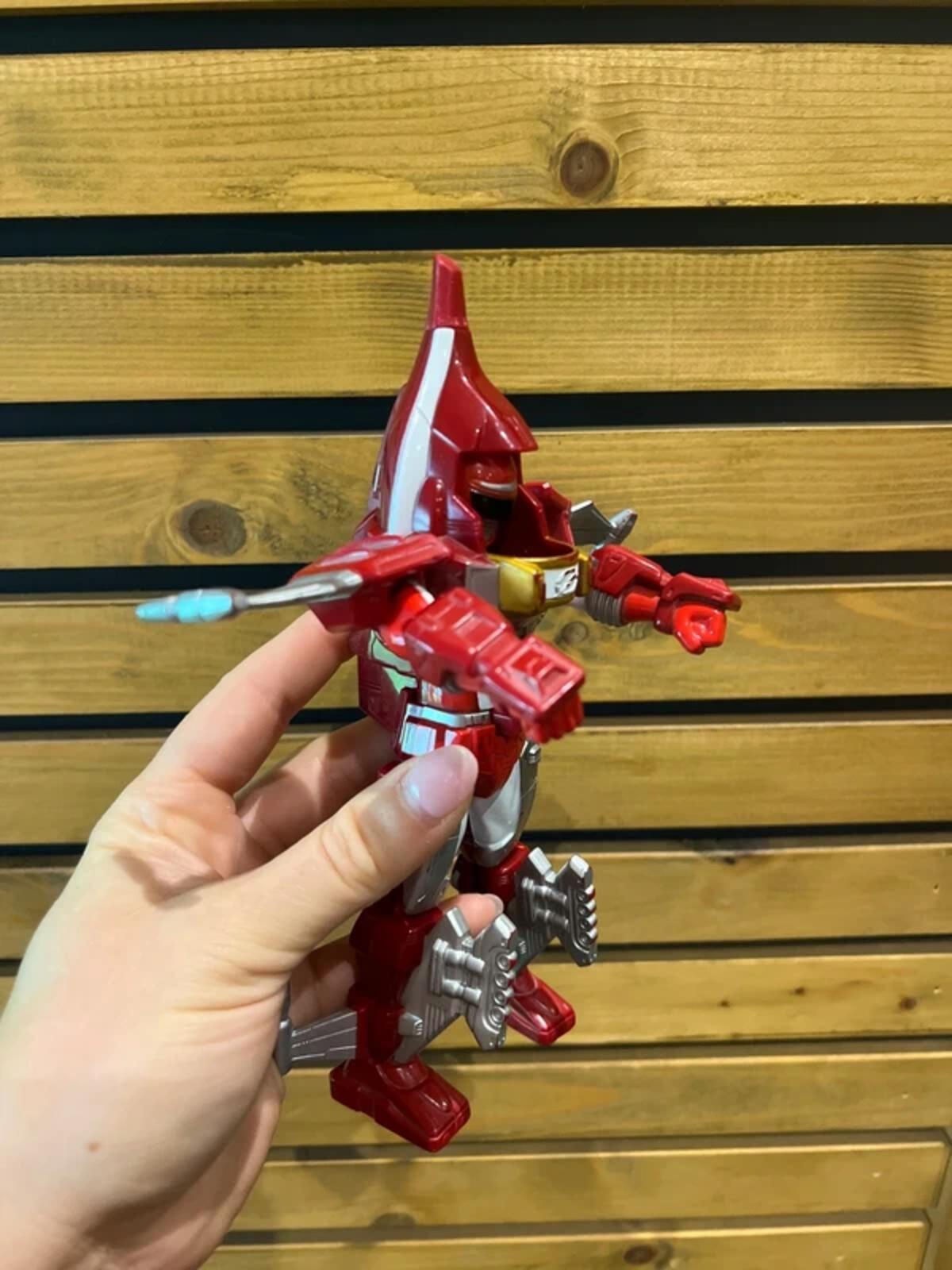 Vintage 2007 Power Rangers Operation Overdrive Moto Morph Action Figure Toy