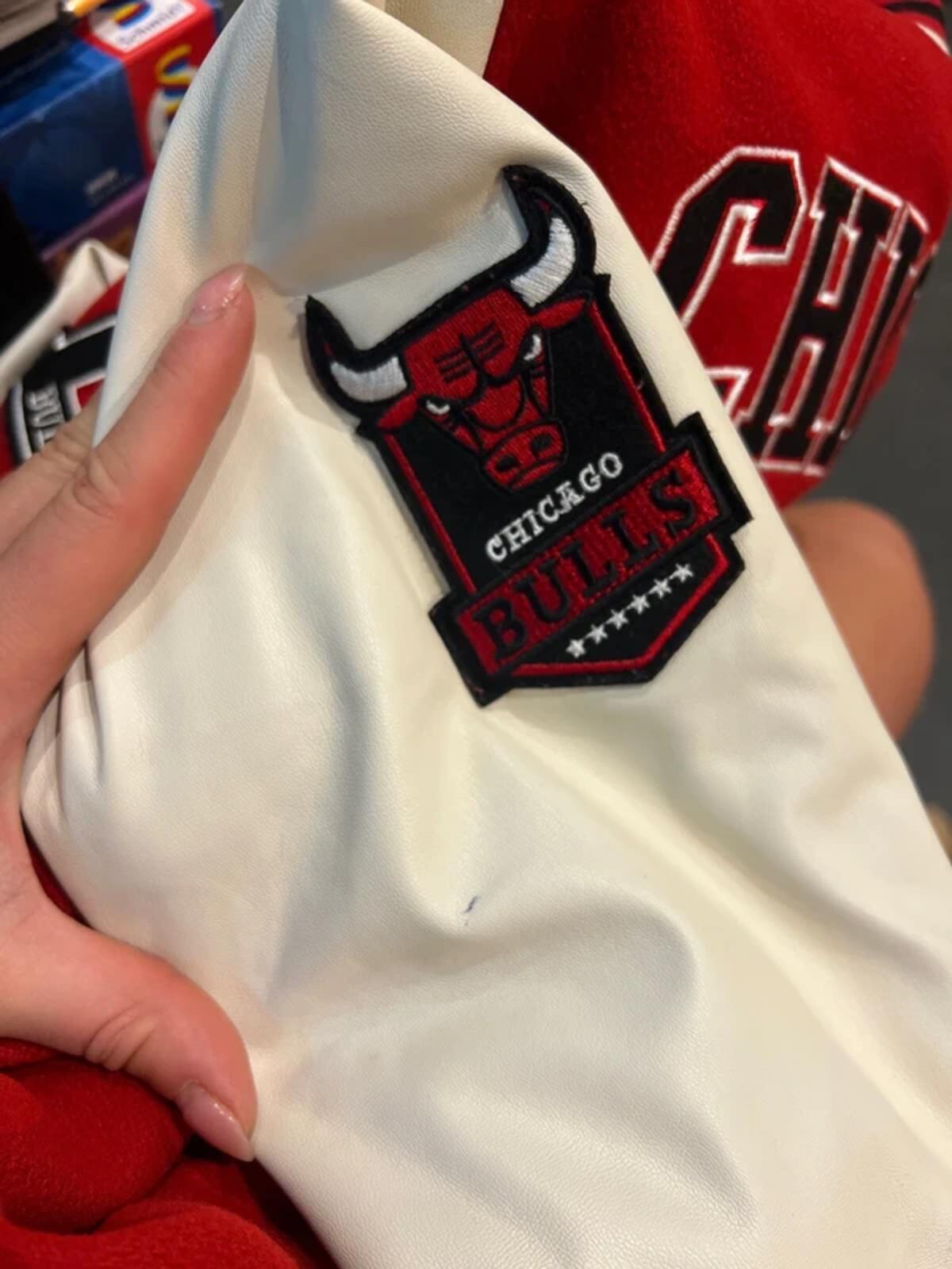Chicago Bulls NBA Basketball Varsity Jacket 13-14Y