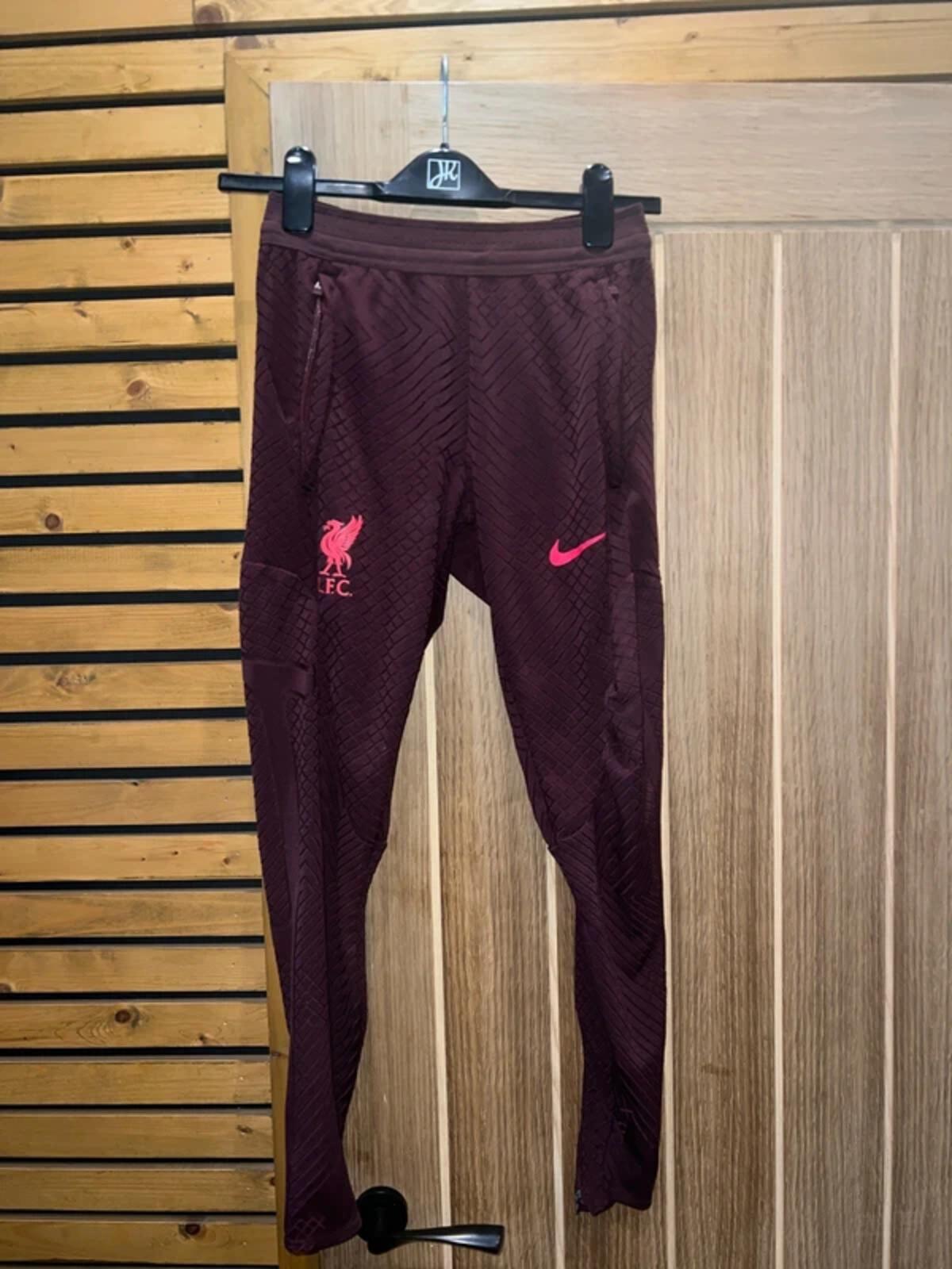 Liverpool FC Nike Strike Slim Fit Burgundy Joggers XS