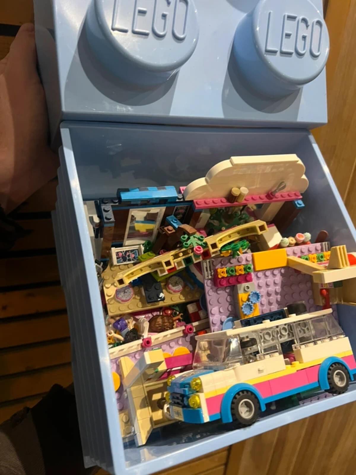 LEGO Stackable Storage Box & Playsets Bundle