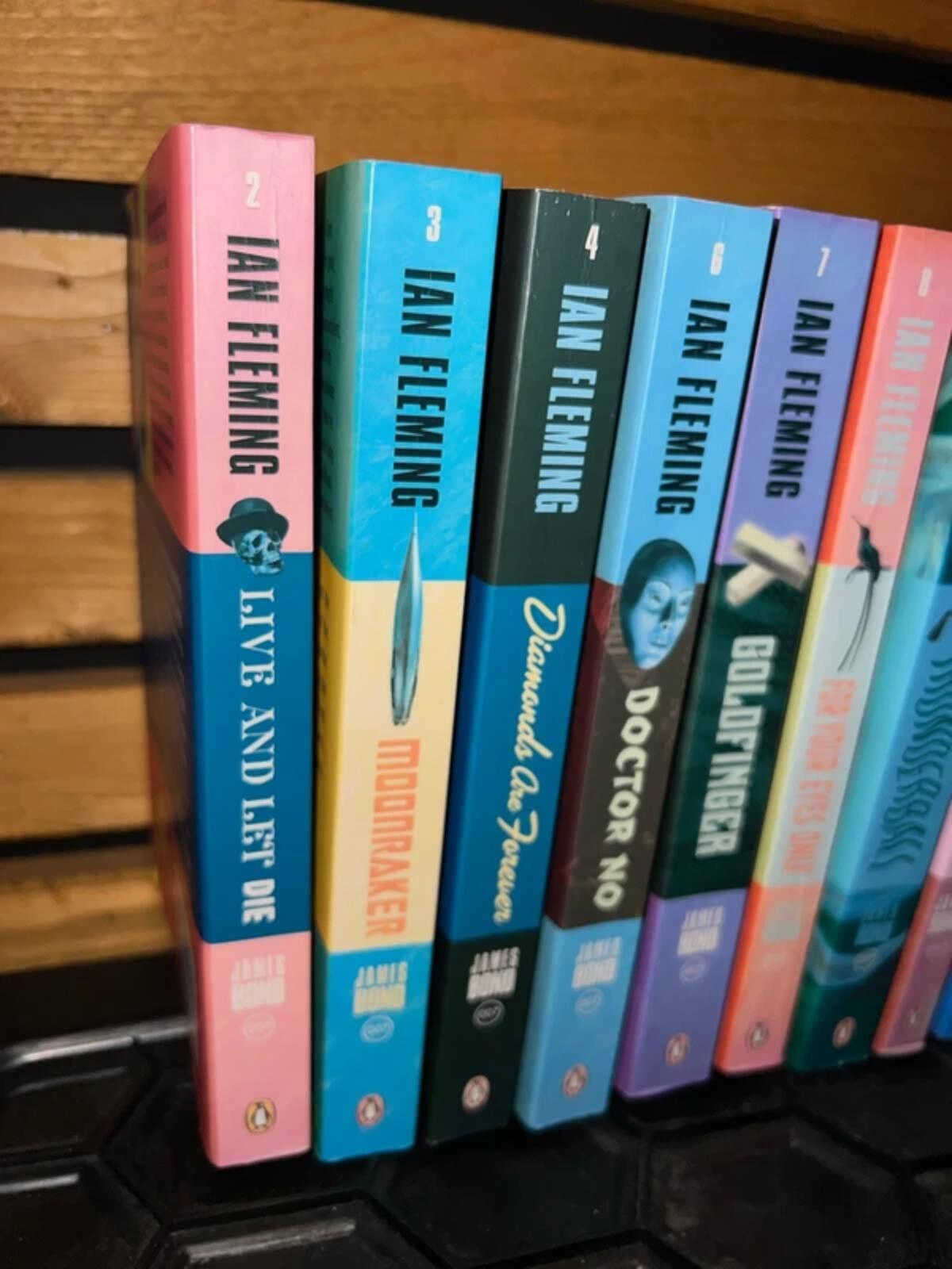 James Bond 007 Ian Fleming Rare Book Set (11)