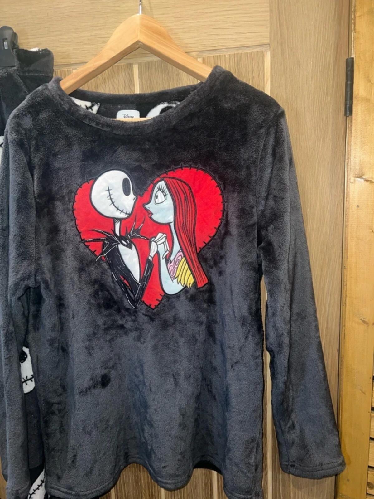 Disney Villains Nightmare Before Christmas Lounge Pyjama Set L