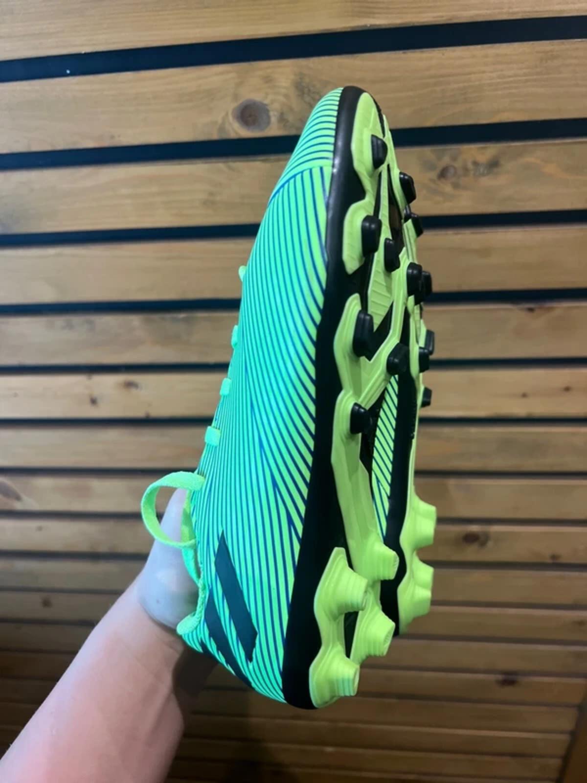 Adidas Nemeziz 19.4 Lime Green Football Boots UK2