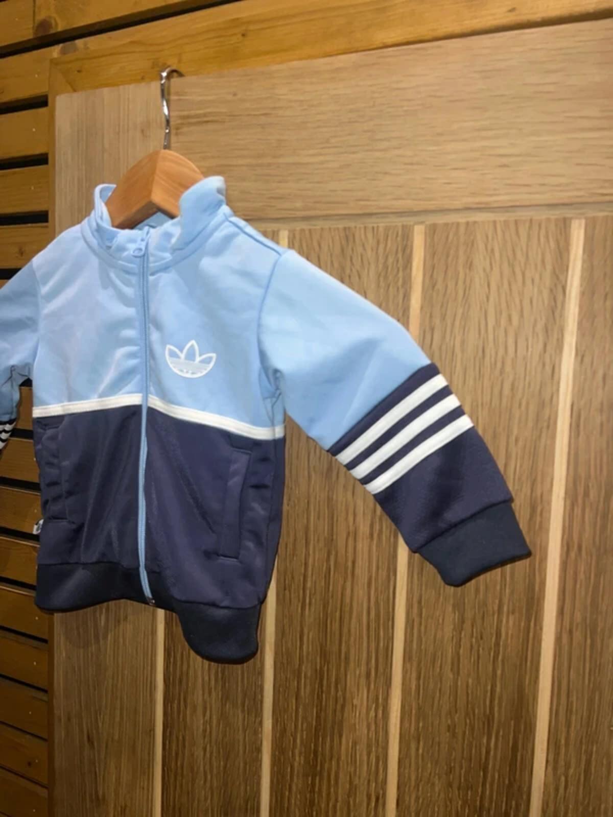 Adidas Originals Blue Tracksuit Jacket 6-9m
