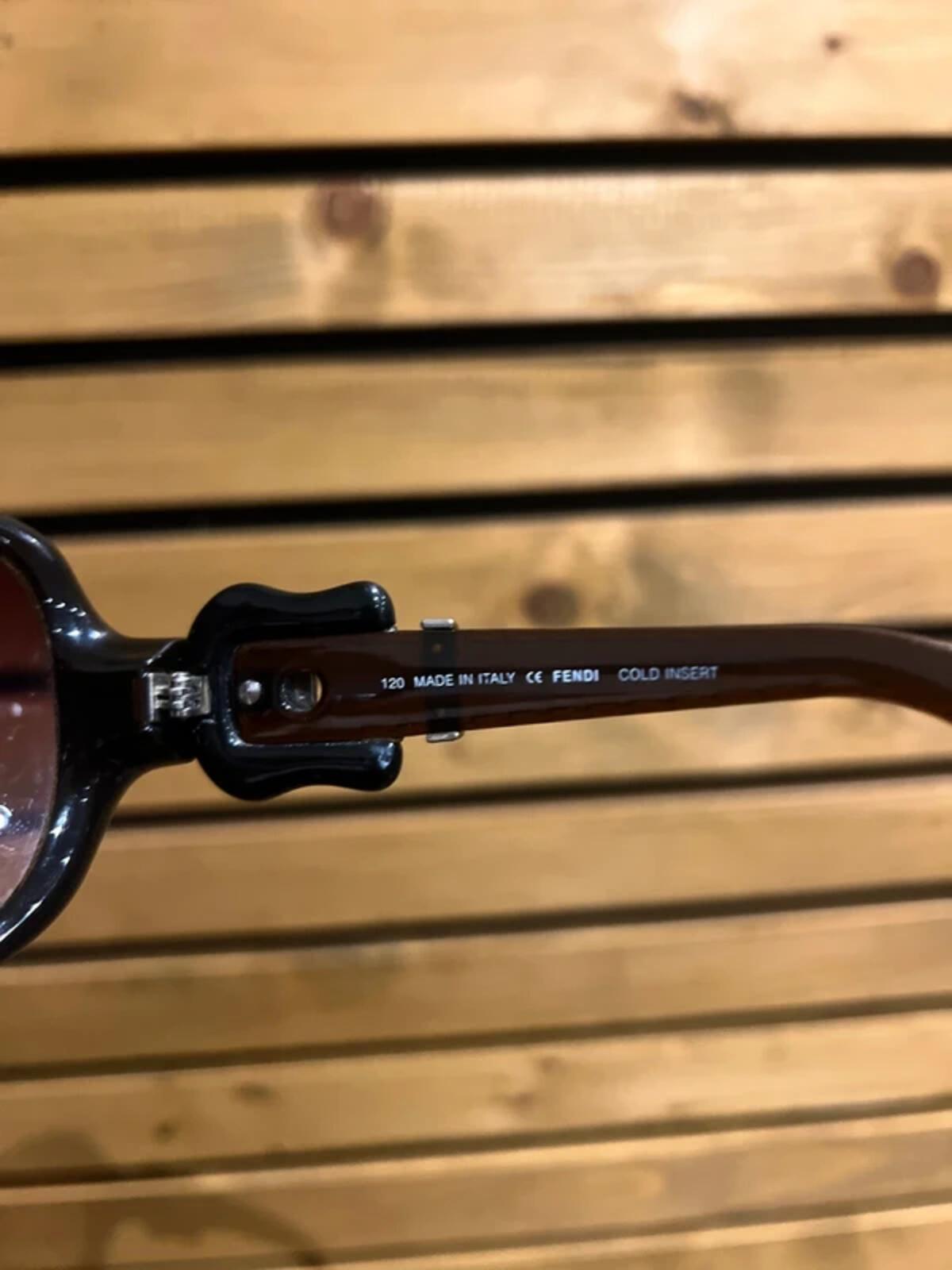 Fendi Womens Sunglasses Cold Insert 120 FS382 With Case