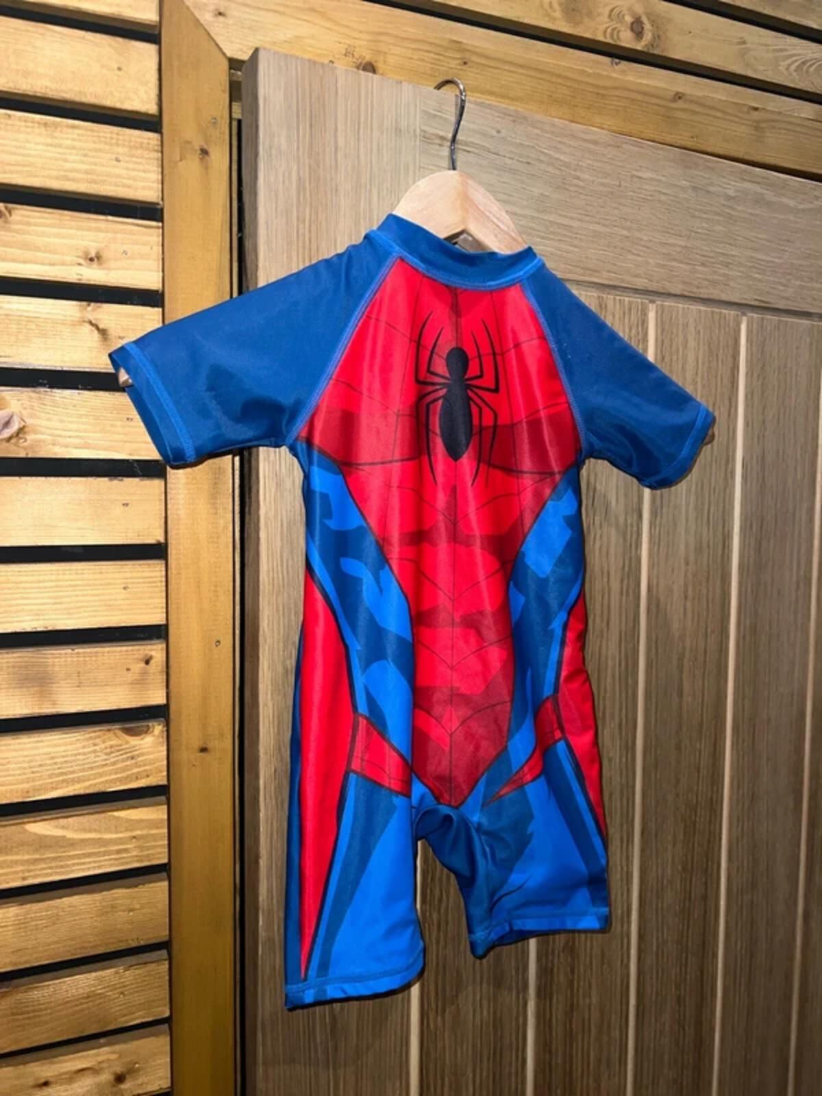 Marvel Spiderman One Piece Swimsuit 18-24m
