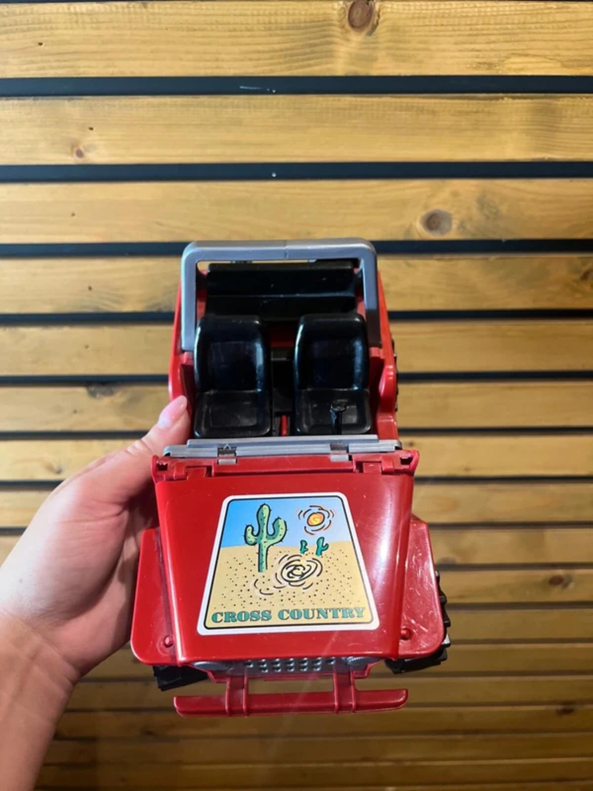 Vintage 1993 Bruder Cross Country Jeep Truck Toy
