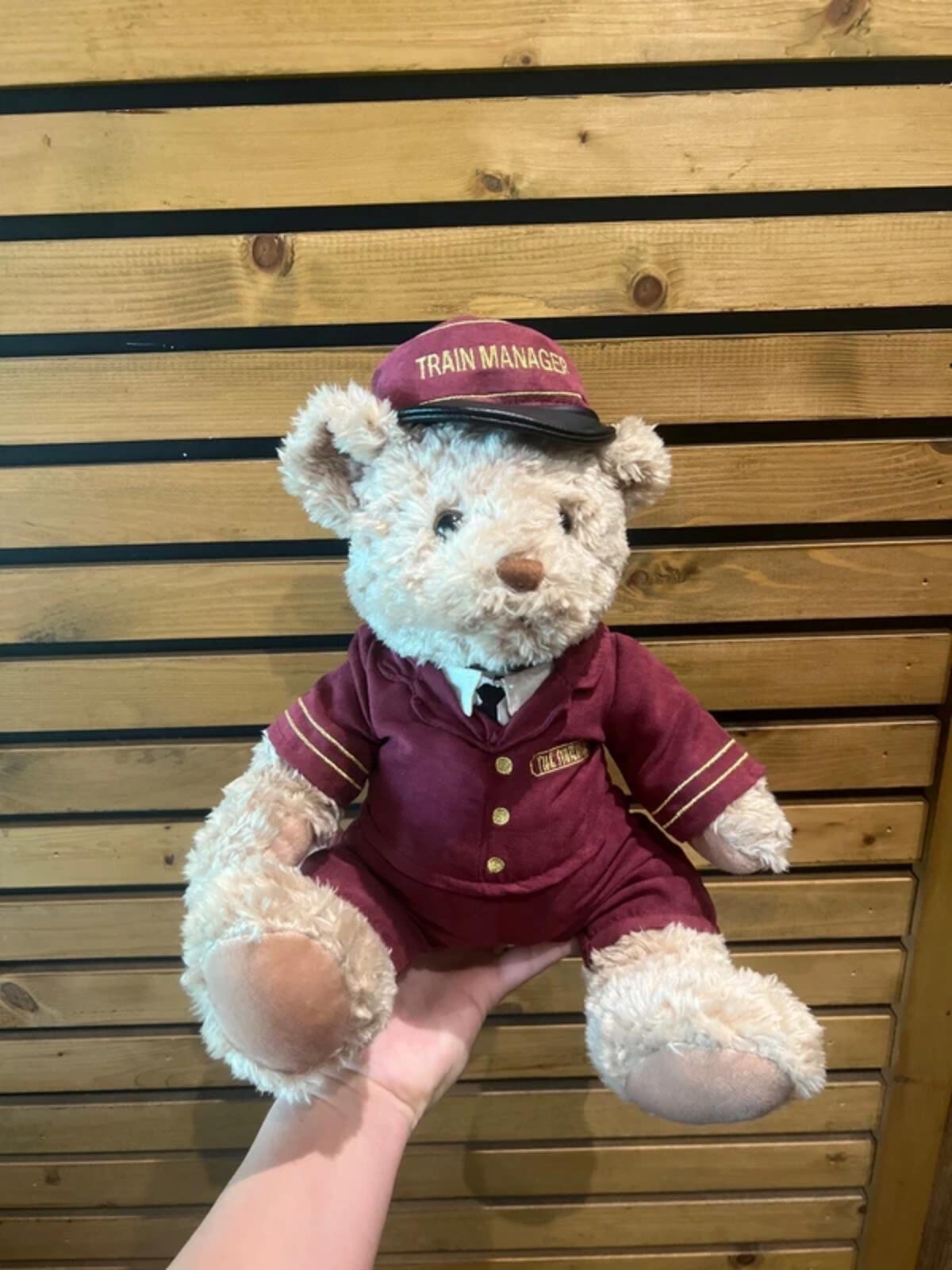 The Statesman Train Manager Teddy Bear